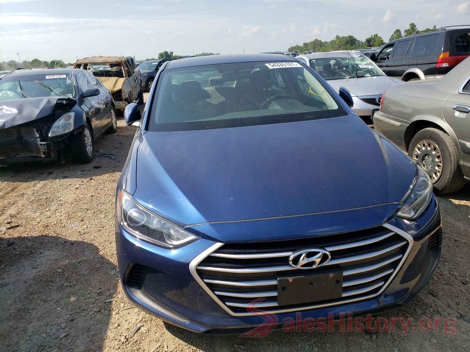 5NPD84LF0HH190995 2017 HYUNDAI ELANTRA