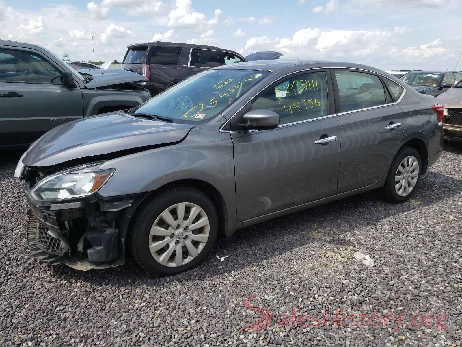 3N1AB7AP7GY293448 2016 NISSAN SENTRA