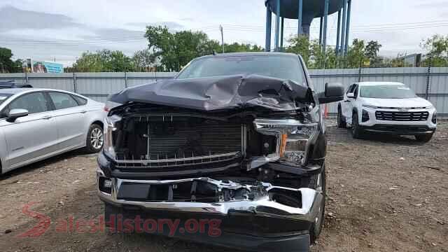 2020 FORD F150 VIN 1FTEW1CP1LFA55769, trunk area