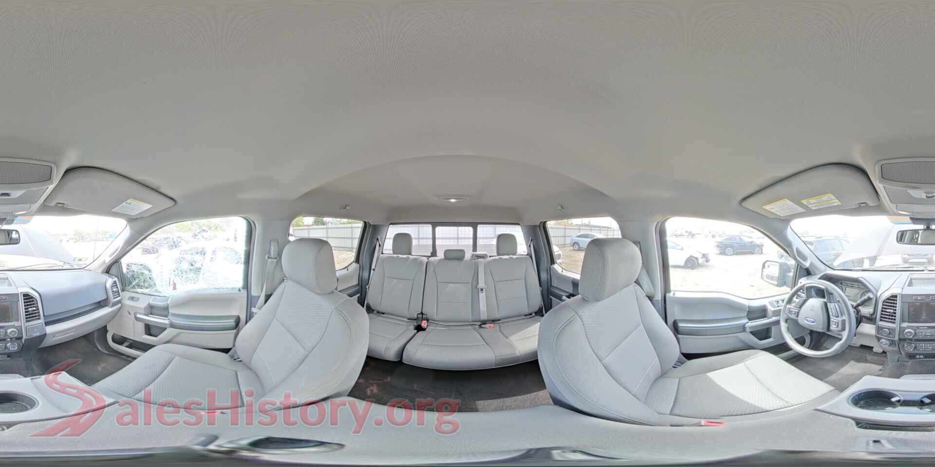 2020 FORD F150 VIN 1FTEW1CP1LFA55769, damage close-up