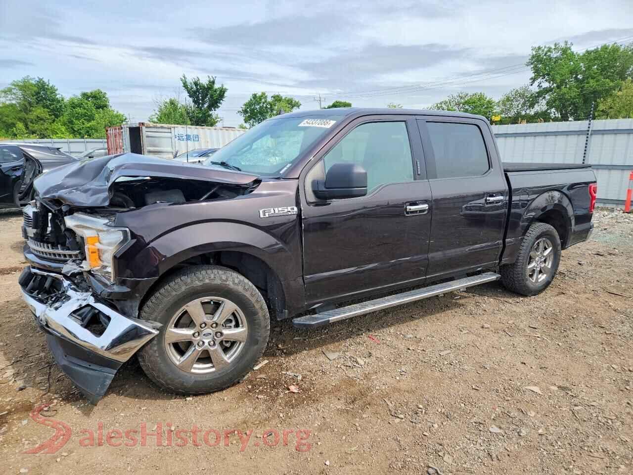 2020 FORD F150 VIN 1FTEW1CP1LFA55769, front 3/4 view
