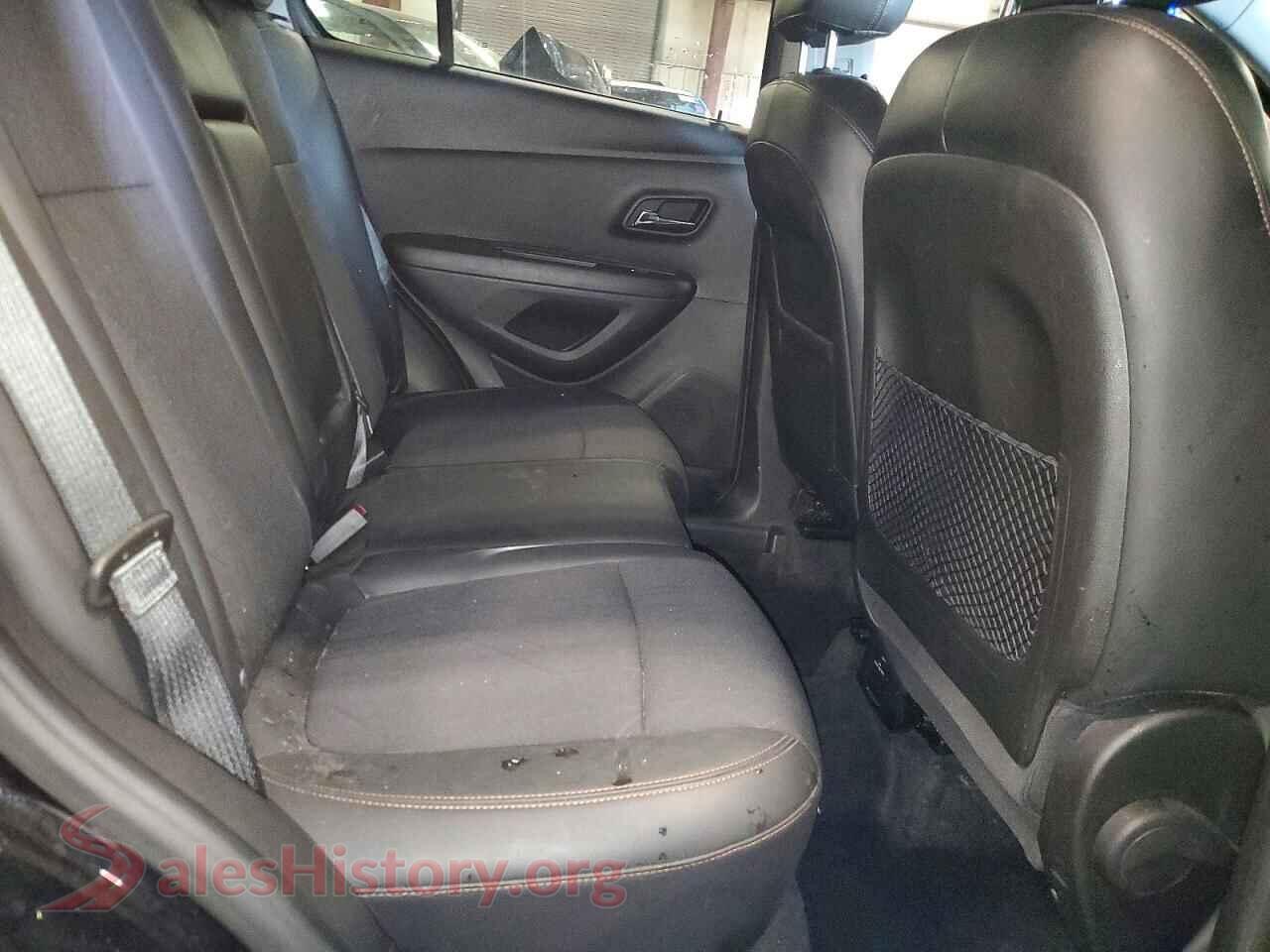 2020 CHEVROLET TRAX VIN KL7CJPSB9LB033067, VIN plate