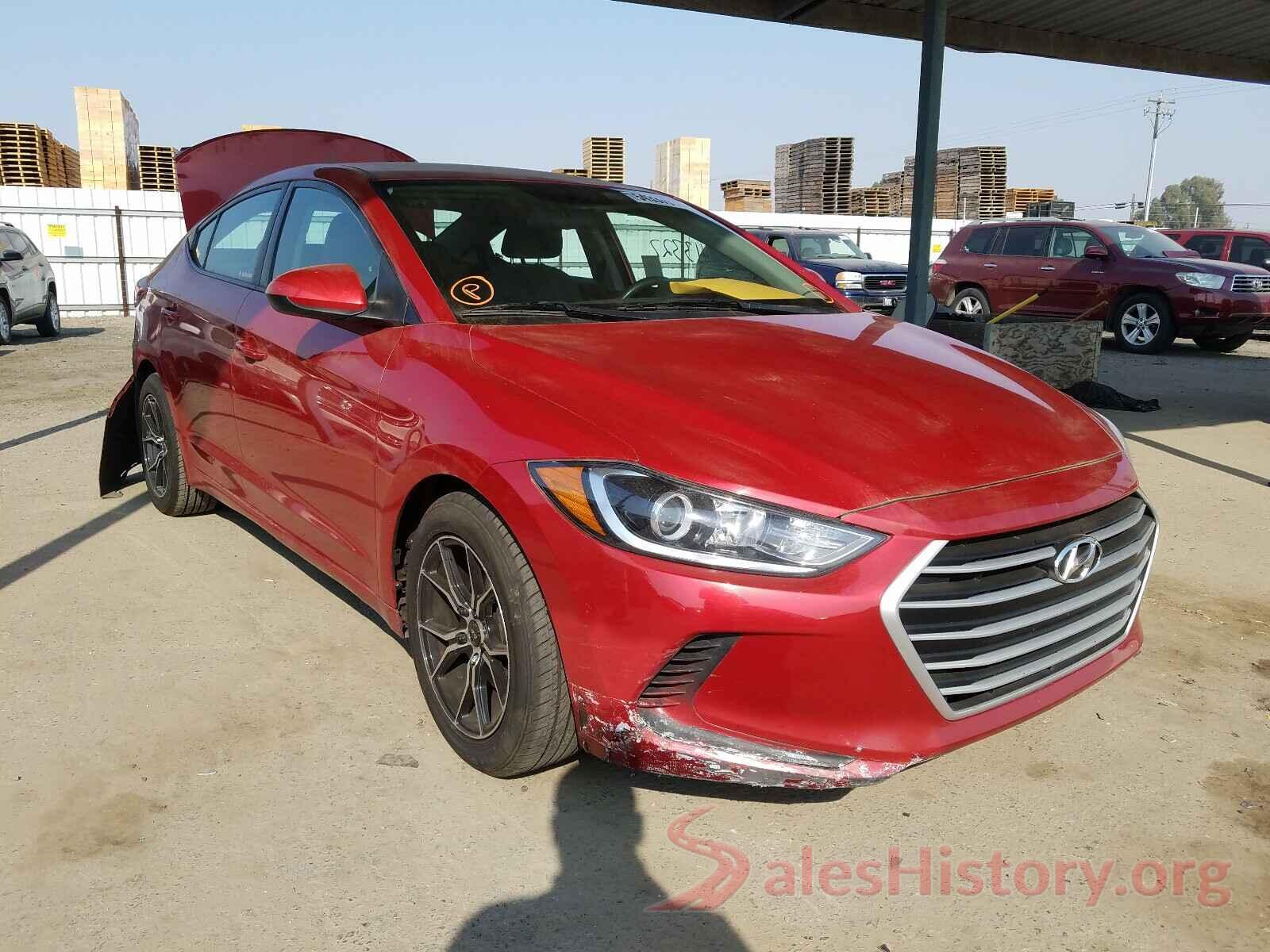 5NPD74LF1HH182701 2017 HYUNDAI ELANTRA