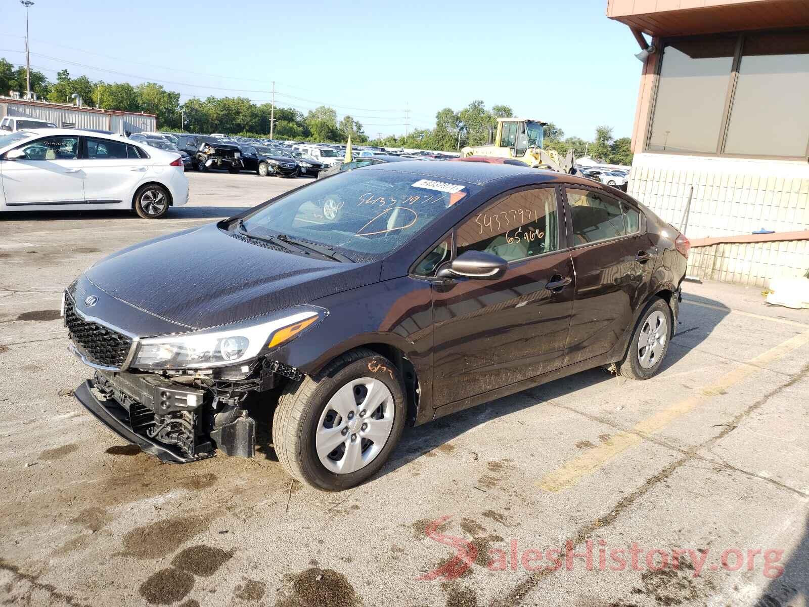 3KPFL4A72JE210189 2018 KIA FORTE