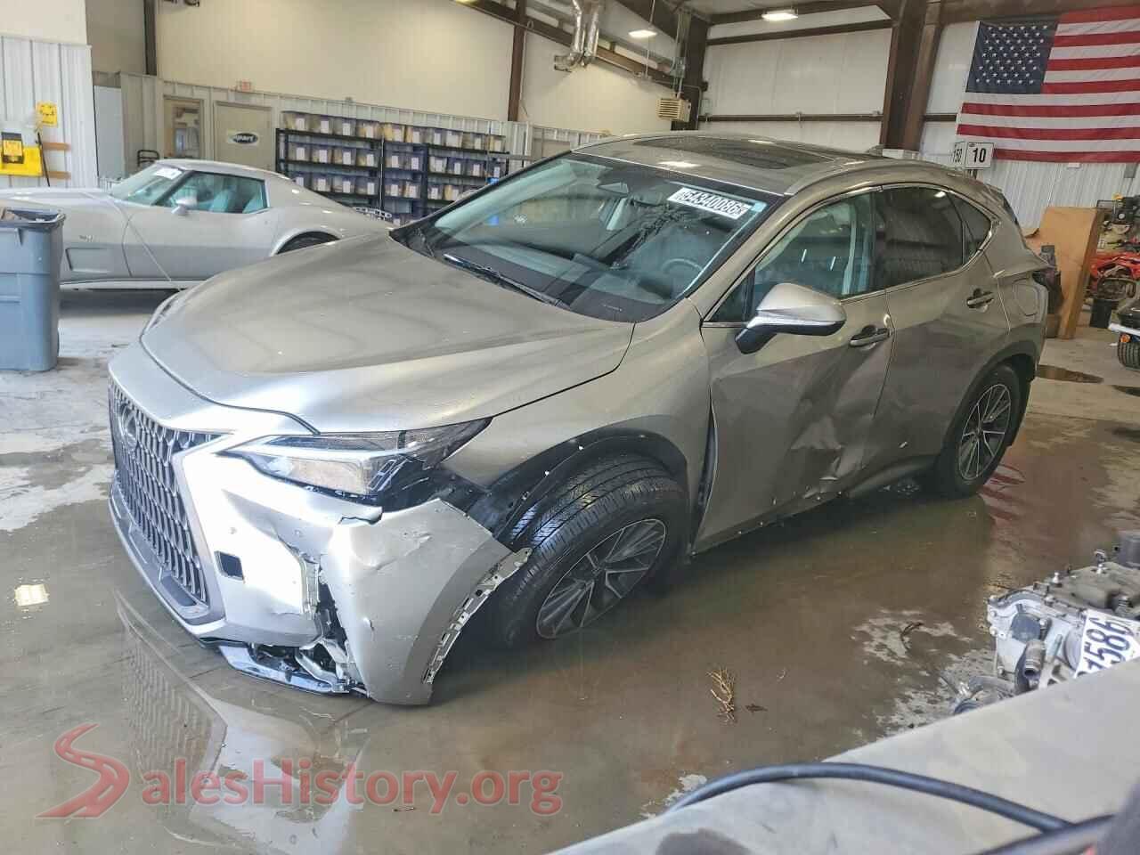 2025 LEXUS NX VIN JTJAKCEZ7S2066556, auction photo