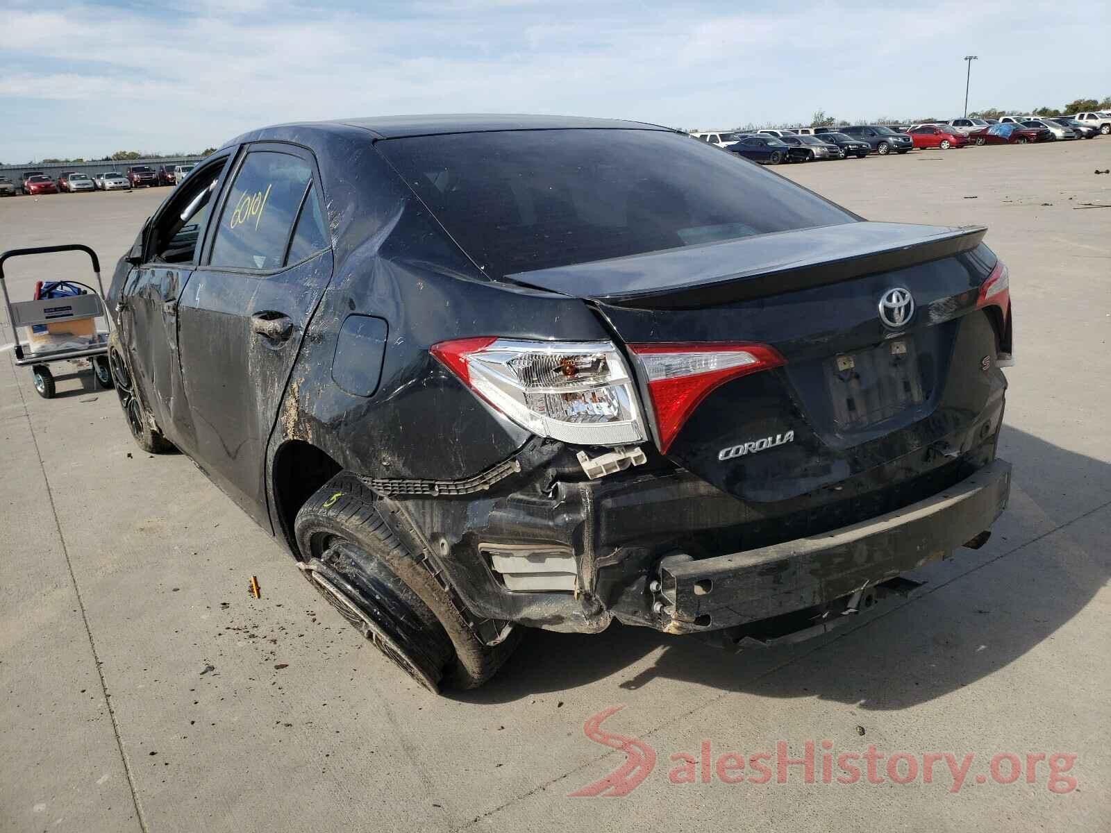 5YFBURHE4GP453121 2016 TOYOTA COROLLA