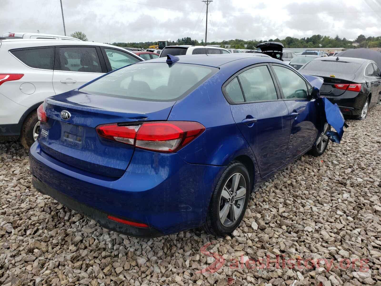 3KPFL4A72JE192342 2018 KIA FORTE