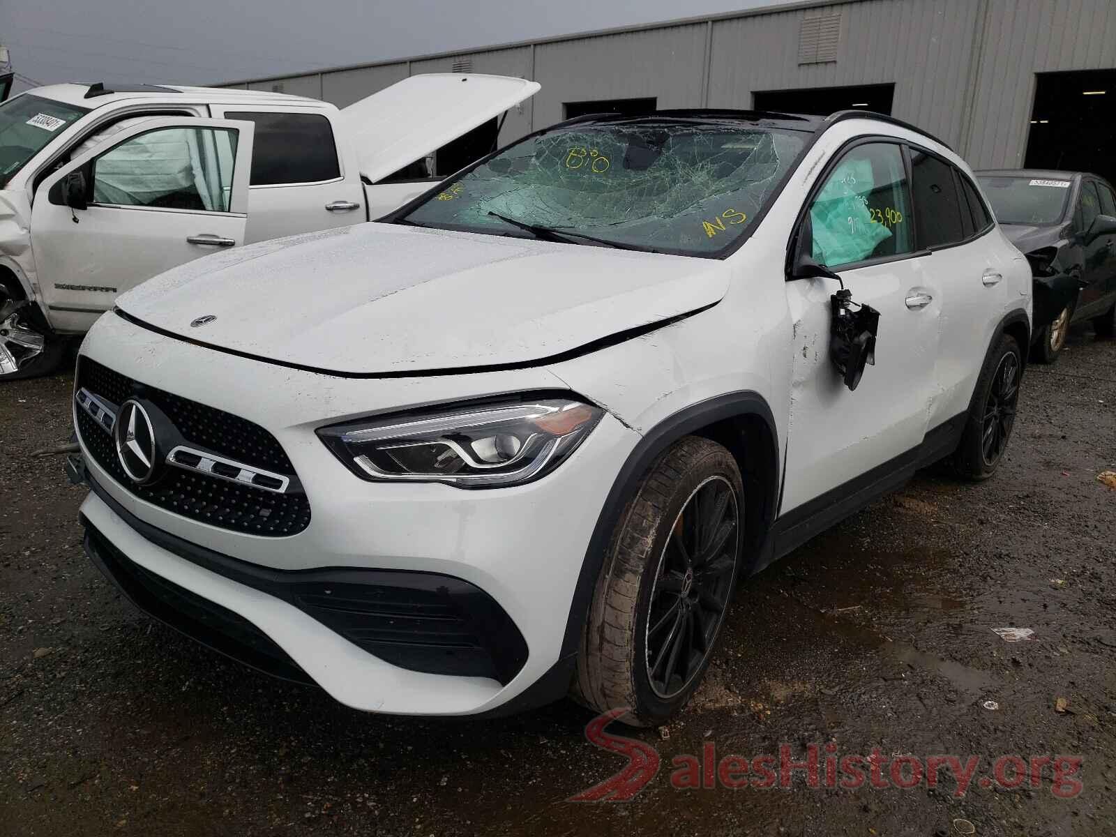 W1N4N4GB6MJ192244 2021 MERCEDES-BENZ GLA-CLASS