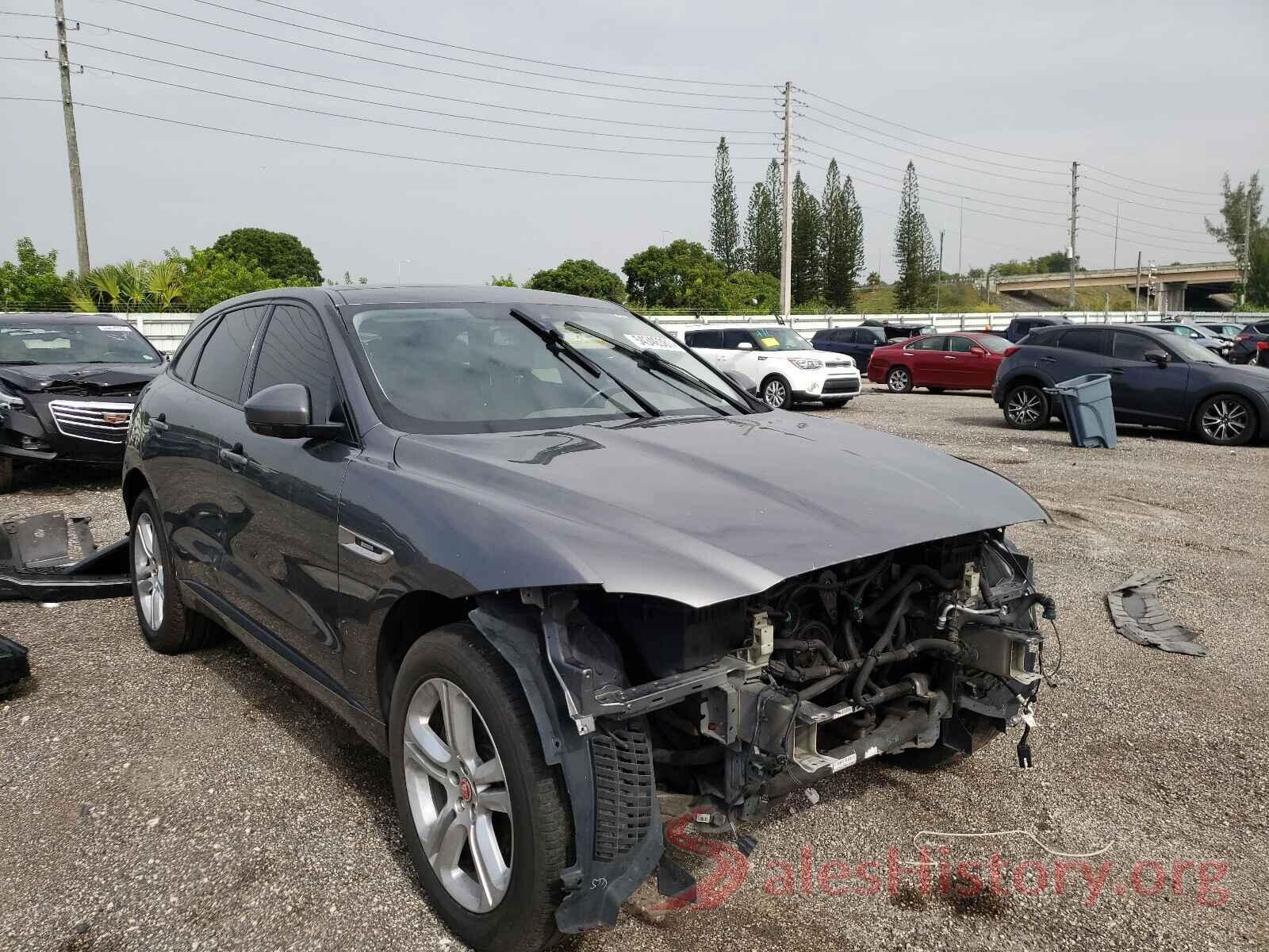 SADCL2BV0HA074537 2017 JAGUAR F-PACE