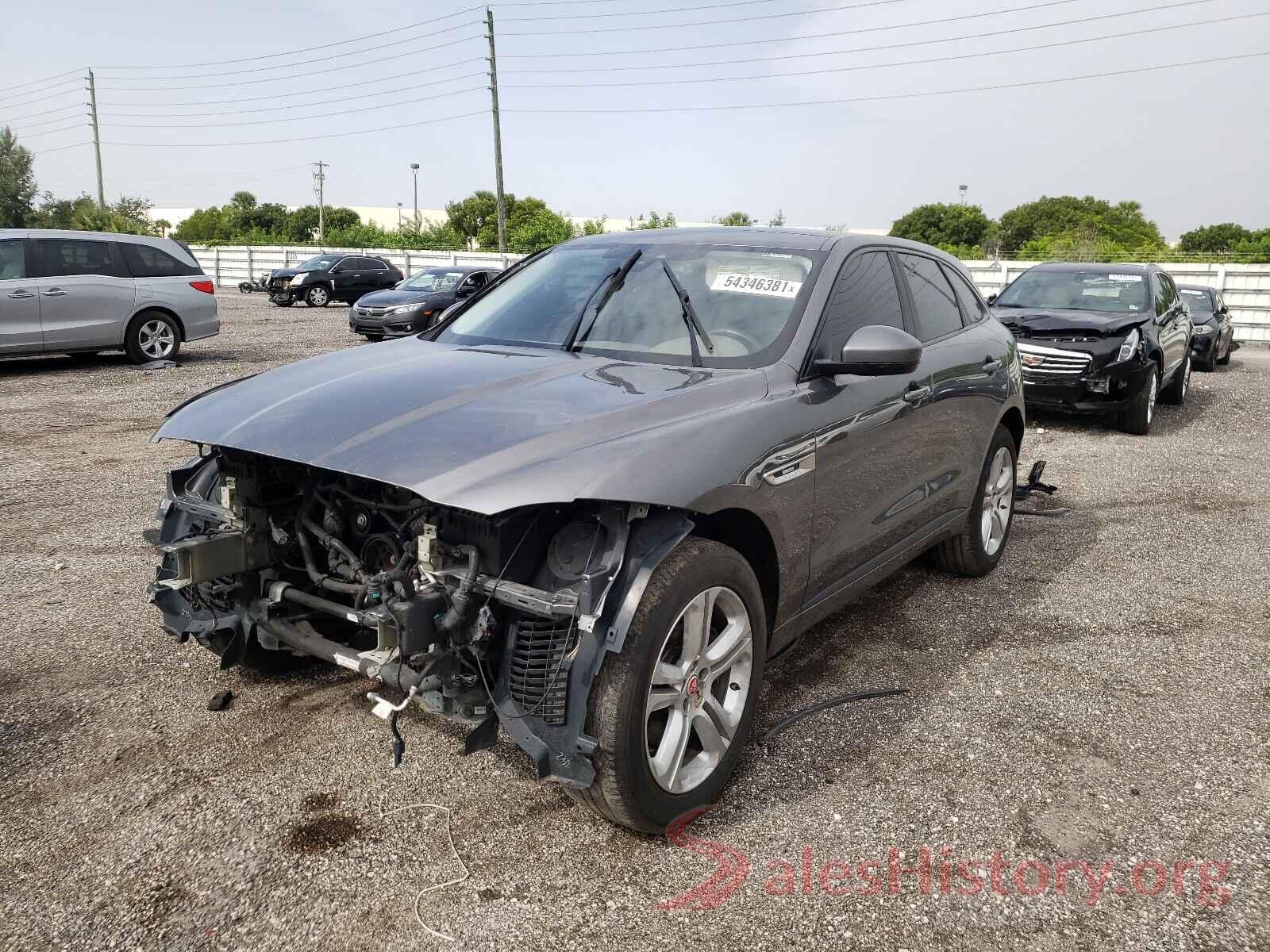 SADCL2BV0HA074537 2017 JAGUAR F-PACE