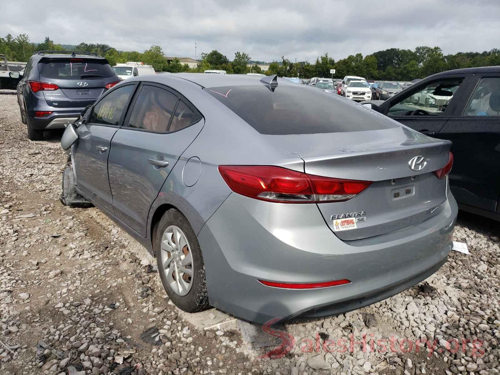 5NPD74LF4HH139339 2017 HYUNDAI ELANTRA