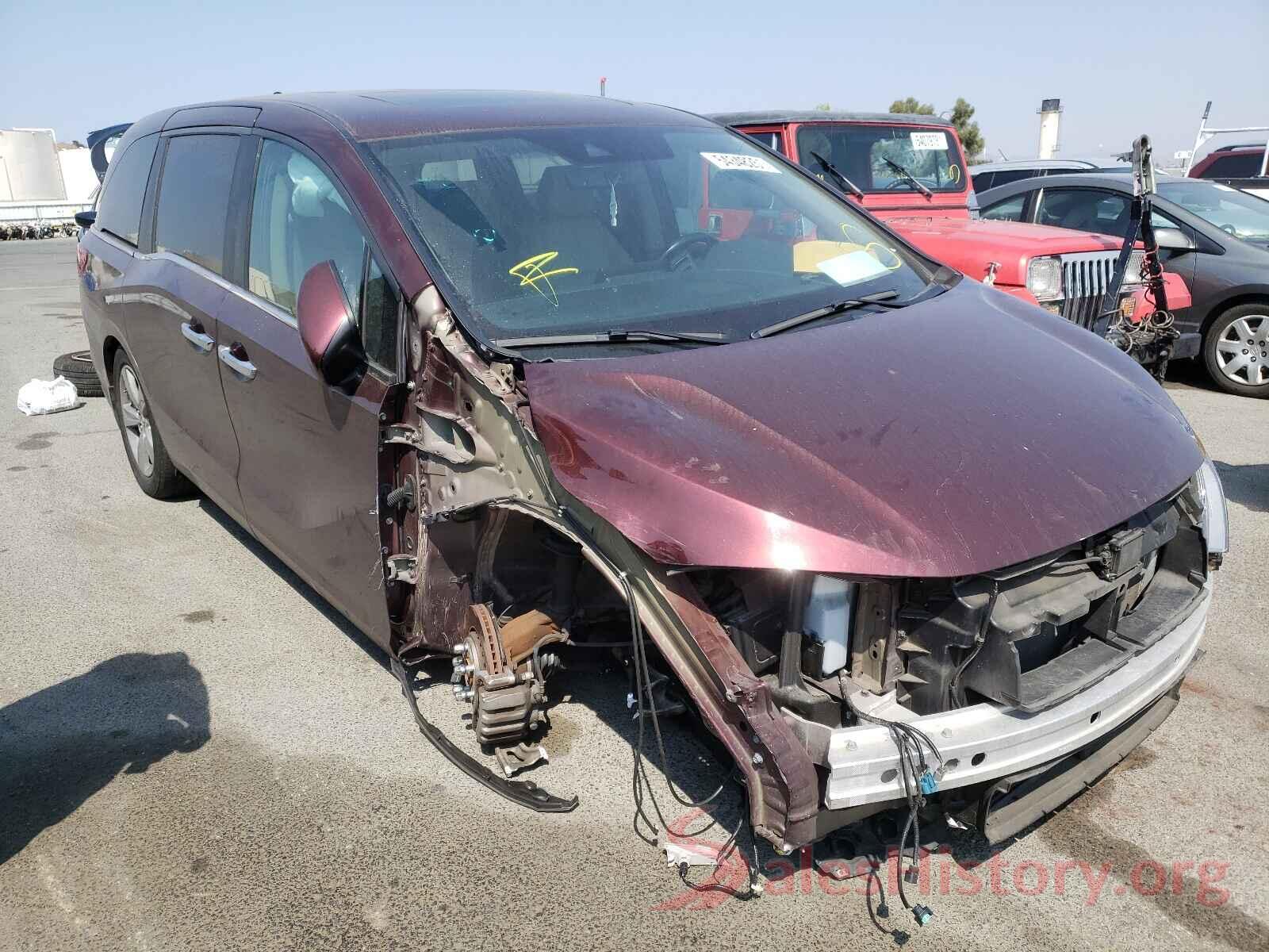 5FNRL6H71KB026646 2019 HONDA ODYSSEY