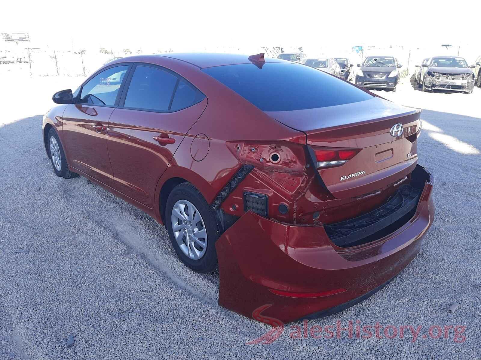 KMHD74LF9HU370836 2017 HYUNDAI ELANTRA