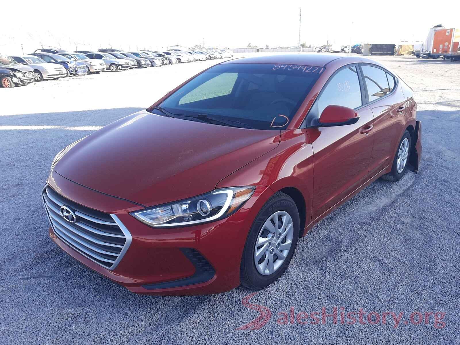 KMHD74LF9HU370836 2017 HYUNDAI ELANTRA