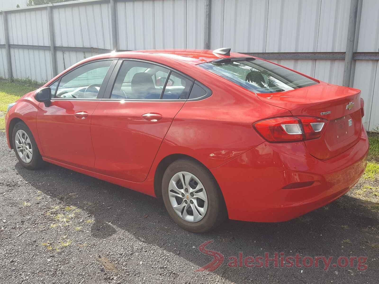 1G1BJ5SM5K7106563 2019 CHEVROLET CRUZE