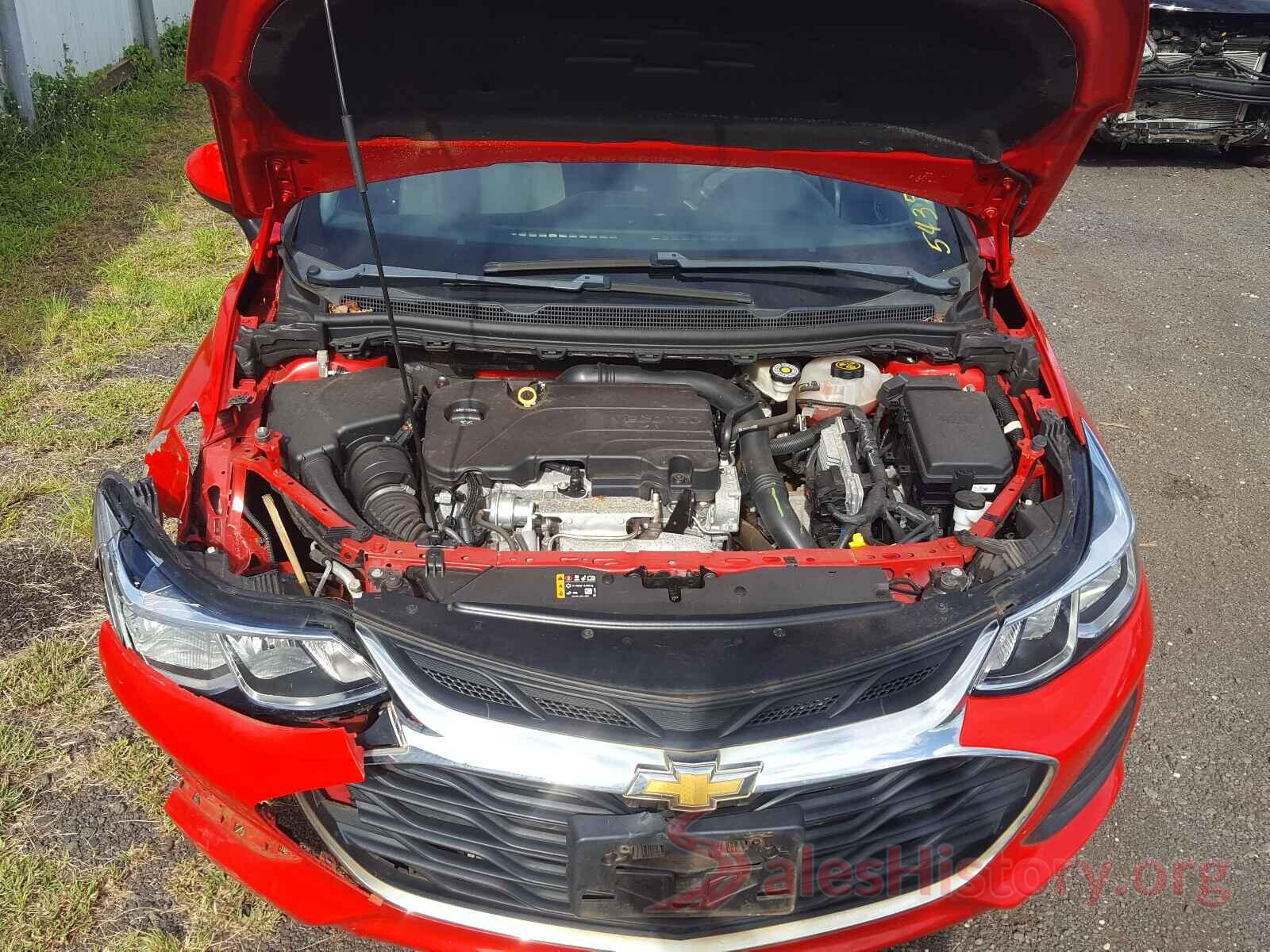 1G1BJ5SM5K7106563 2019 CHEVROLET CRUZE