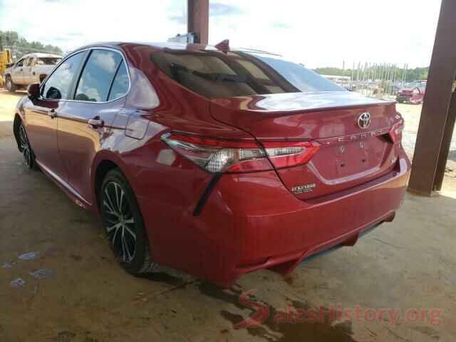 4T1B11HK7KU260596 2019 TOYOTA CAMRY