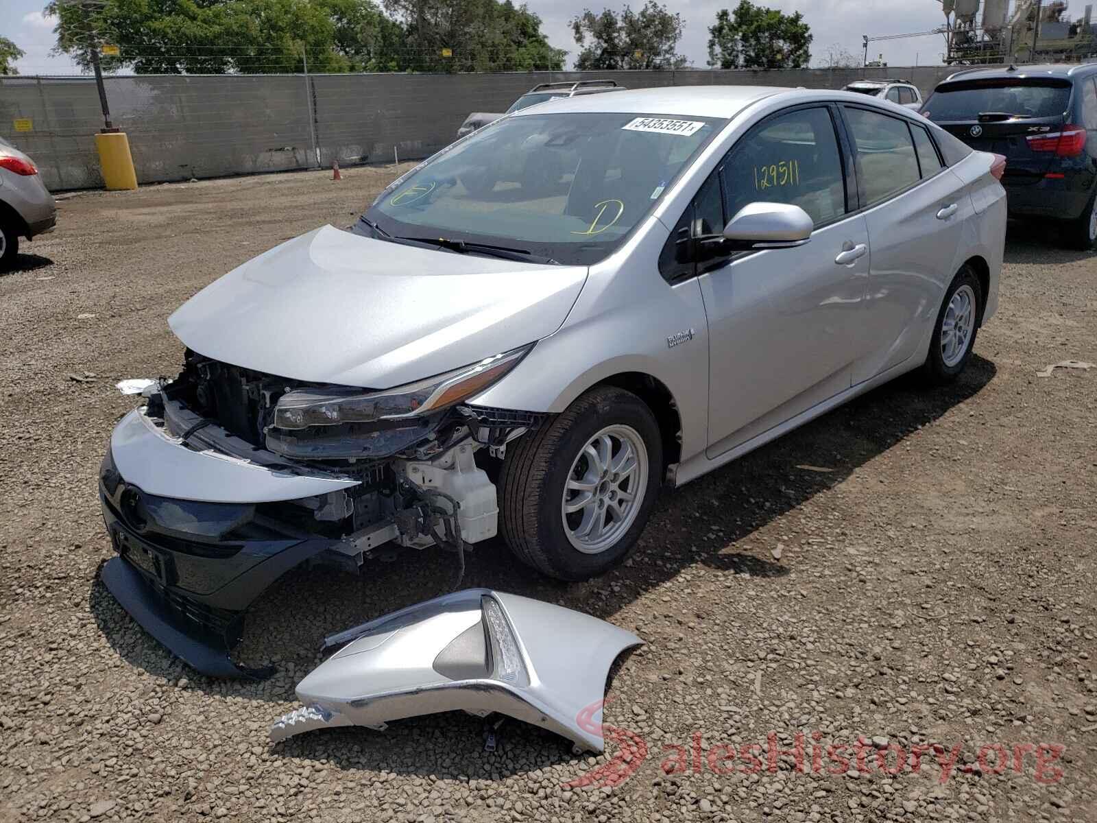 JTDKARFPXH3064006 2017 TOYOTA PRIUS