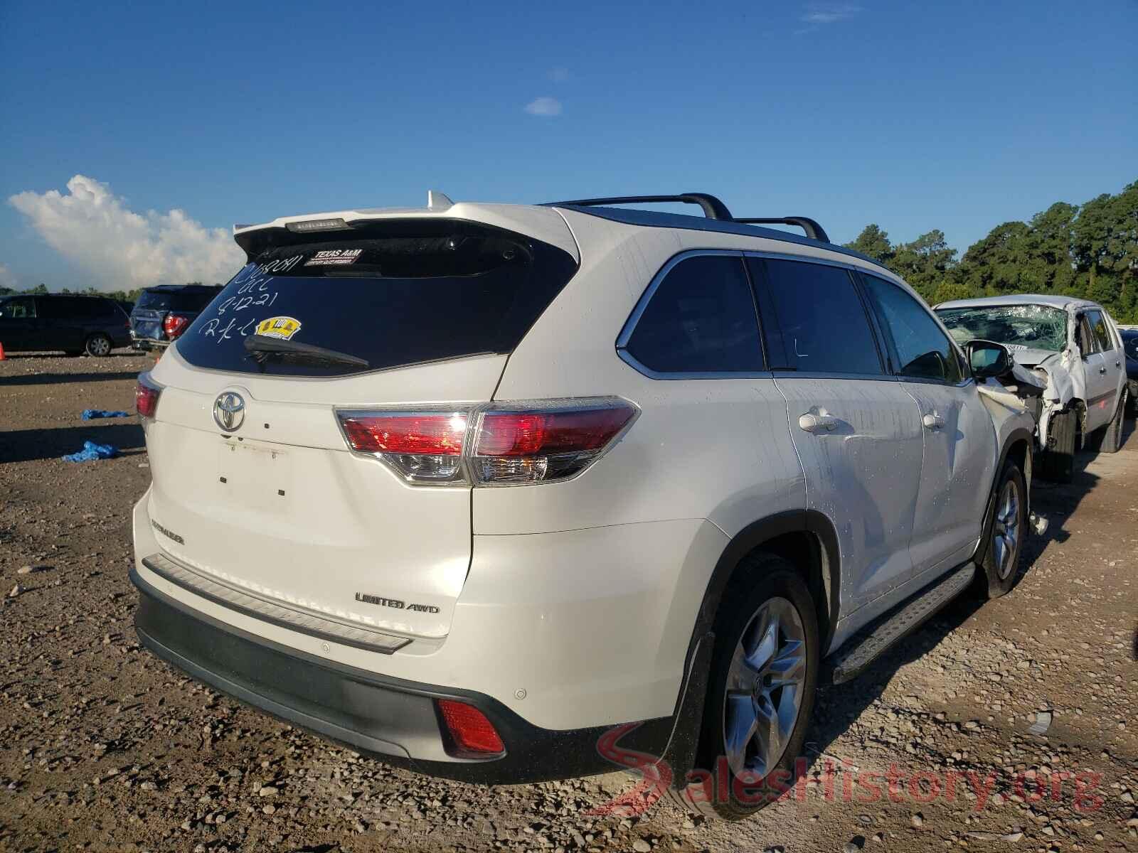 5TDDKRFH9GS234920 2016 TOYOTA HIGHLANDER