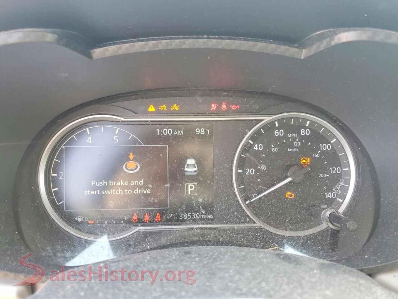 2022 NISSAN VERSA VIN 3N1CN8EV0NL834509, interior center console