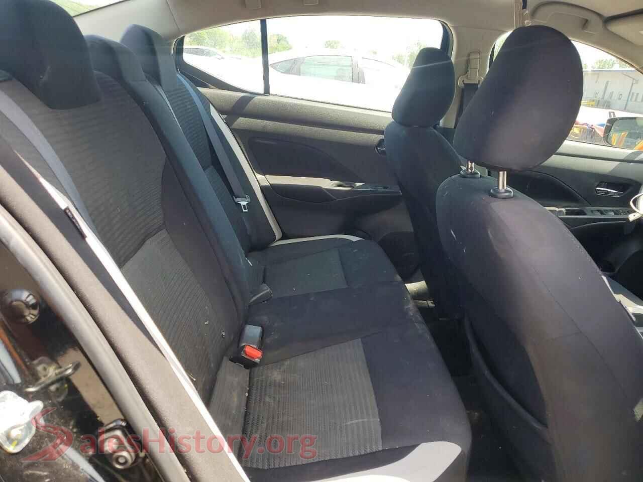2022 NISSAN VERSA VIN 3N1CN8EV0NL834509, odometer mileage