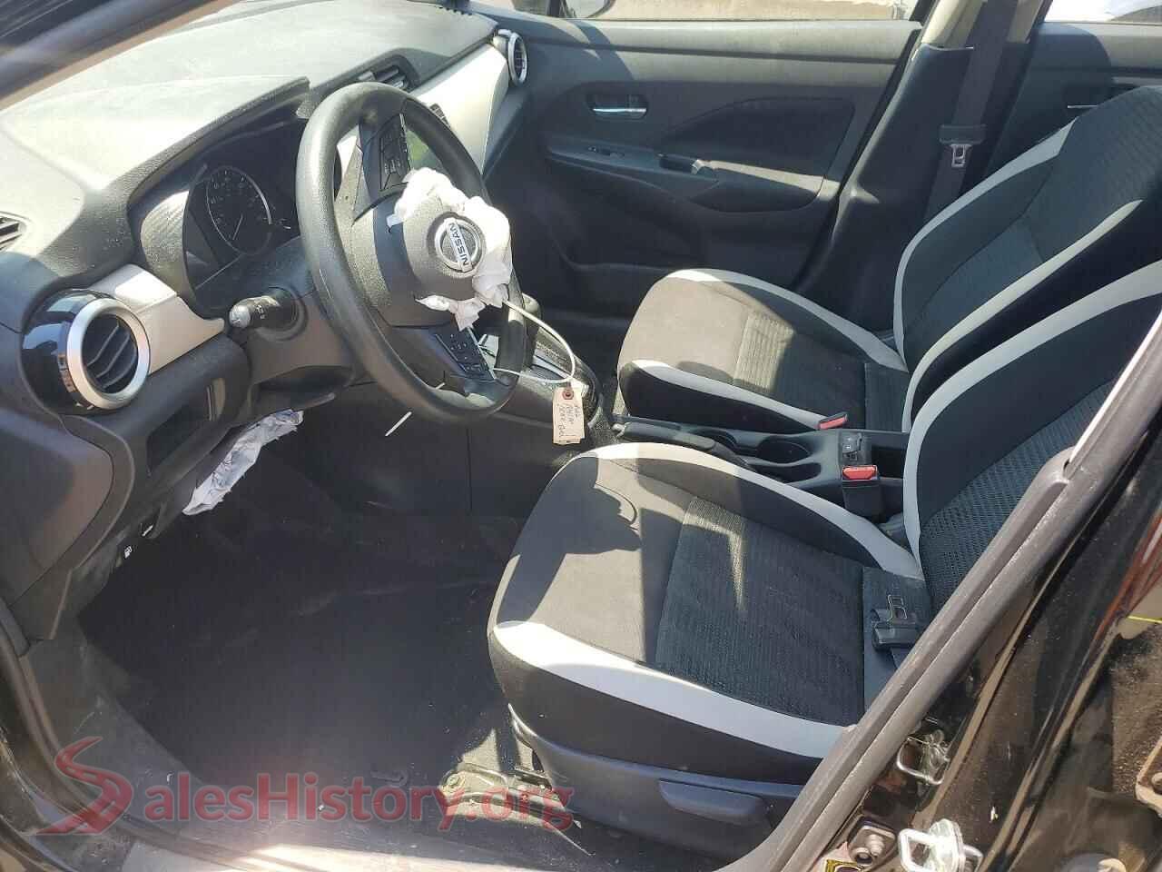 2022 NISSAN VERSA VIN 3N1CN8EV0NL834509, engine bay