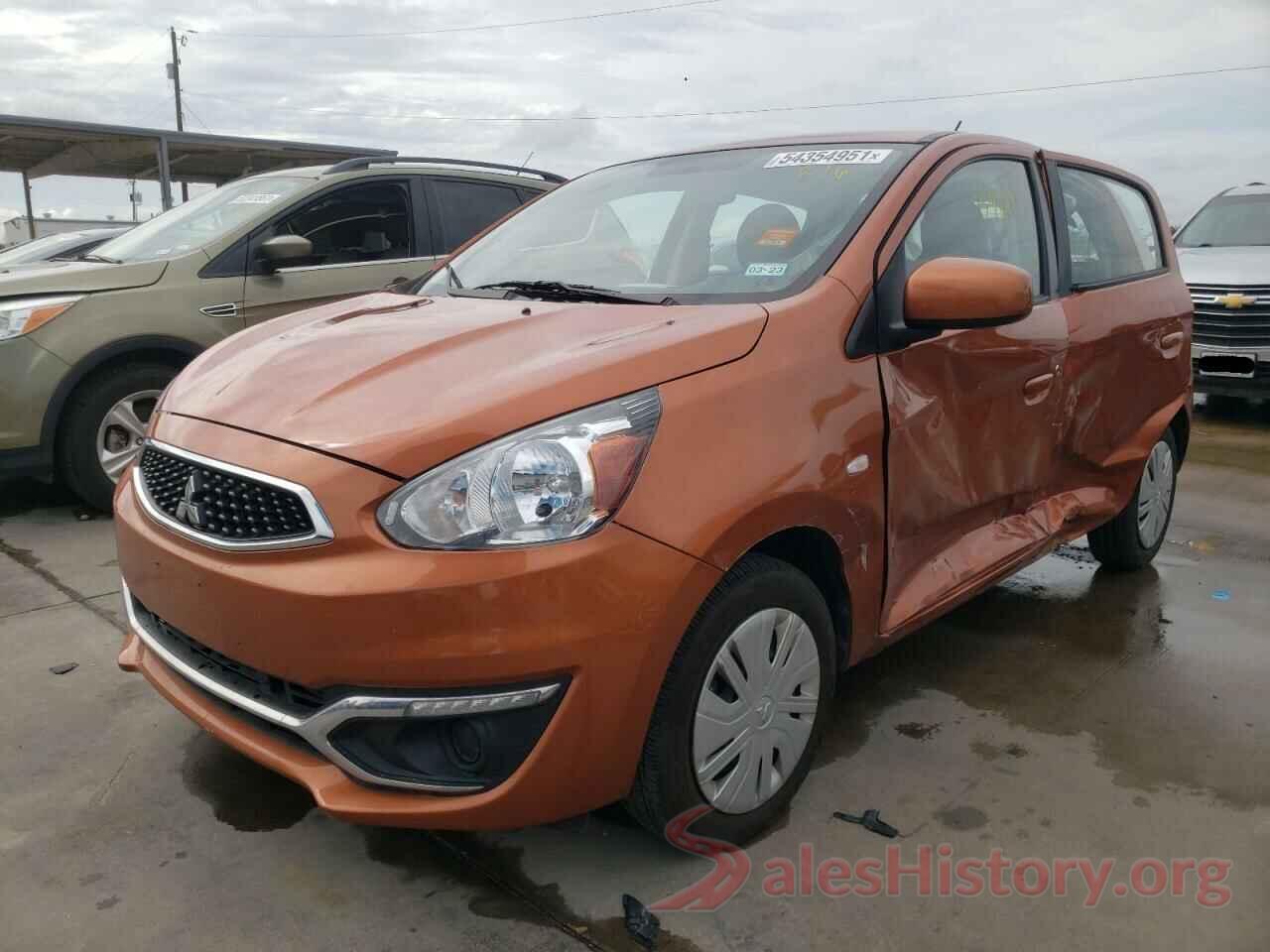 ML32A3HJ4LH009362 2020 MITSUBISHI MIRAGE