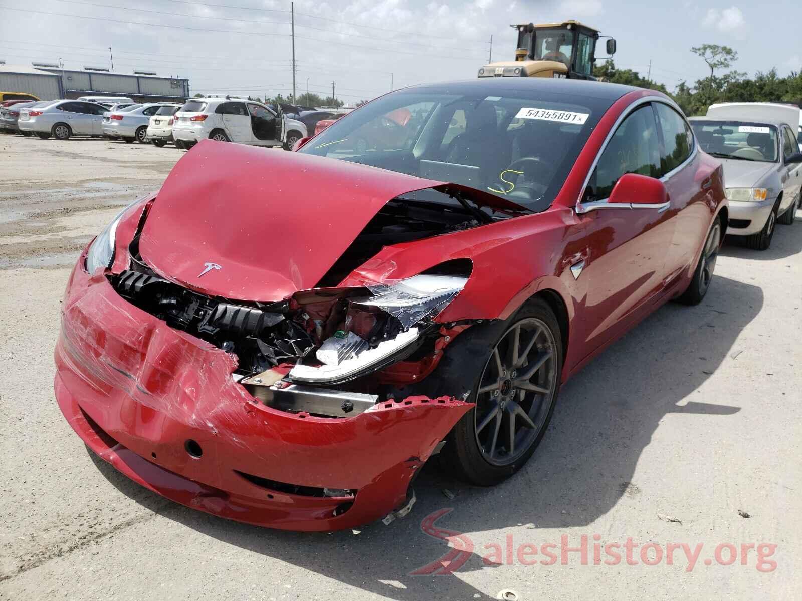 5YJ3E1EB1KF387208 2019 TESLA MODEL 3