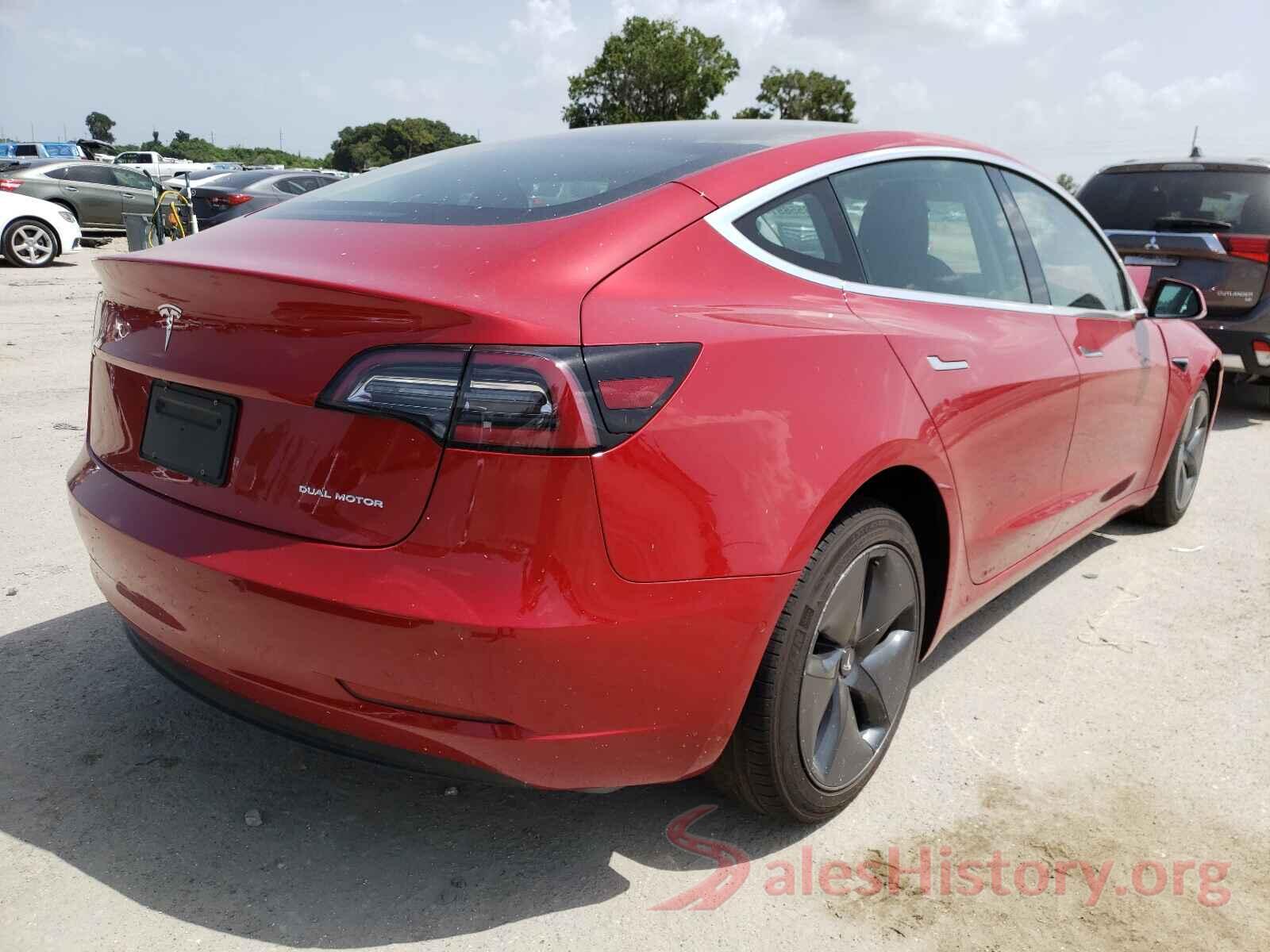 5YJ3E1EB1KF387208 2019 TESLA MODEL 3