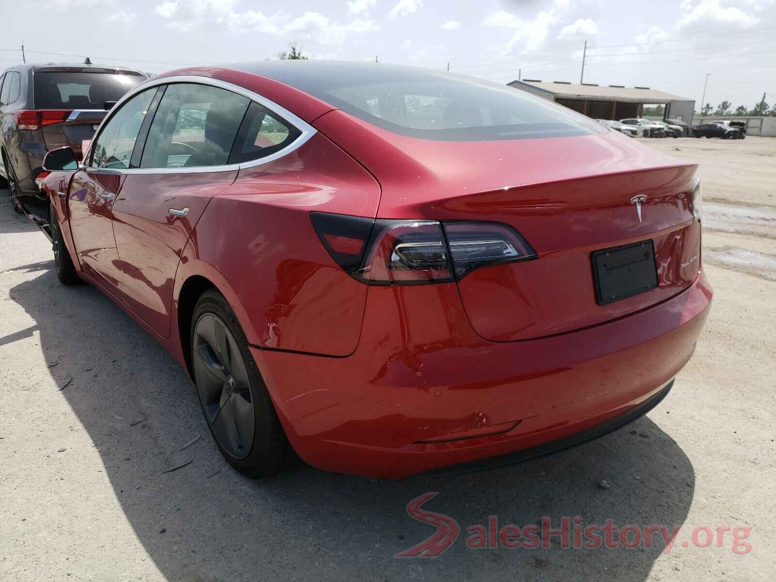 5YJ3E1EB1KF387208 2019 TESLA MODEL 3