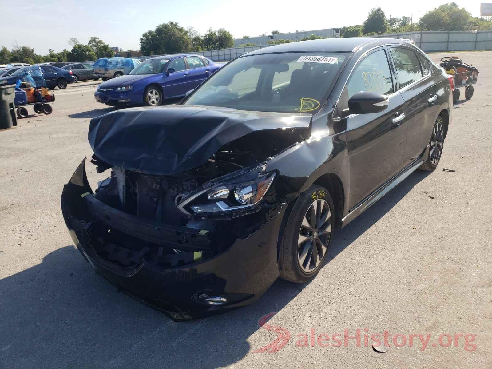 3N1AB7AP4HY258593 2017 NISSAN SENTRA