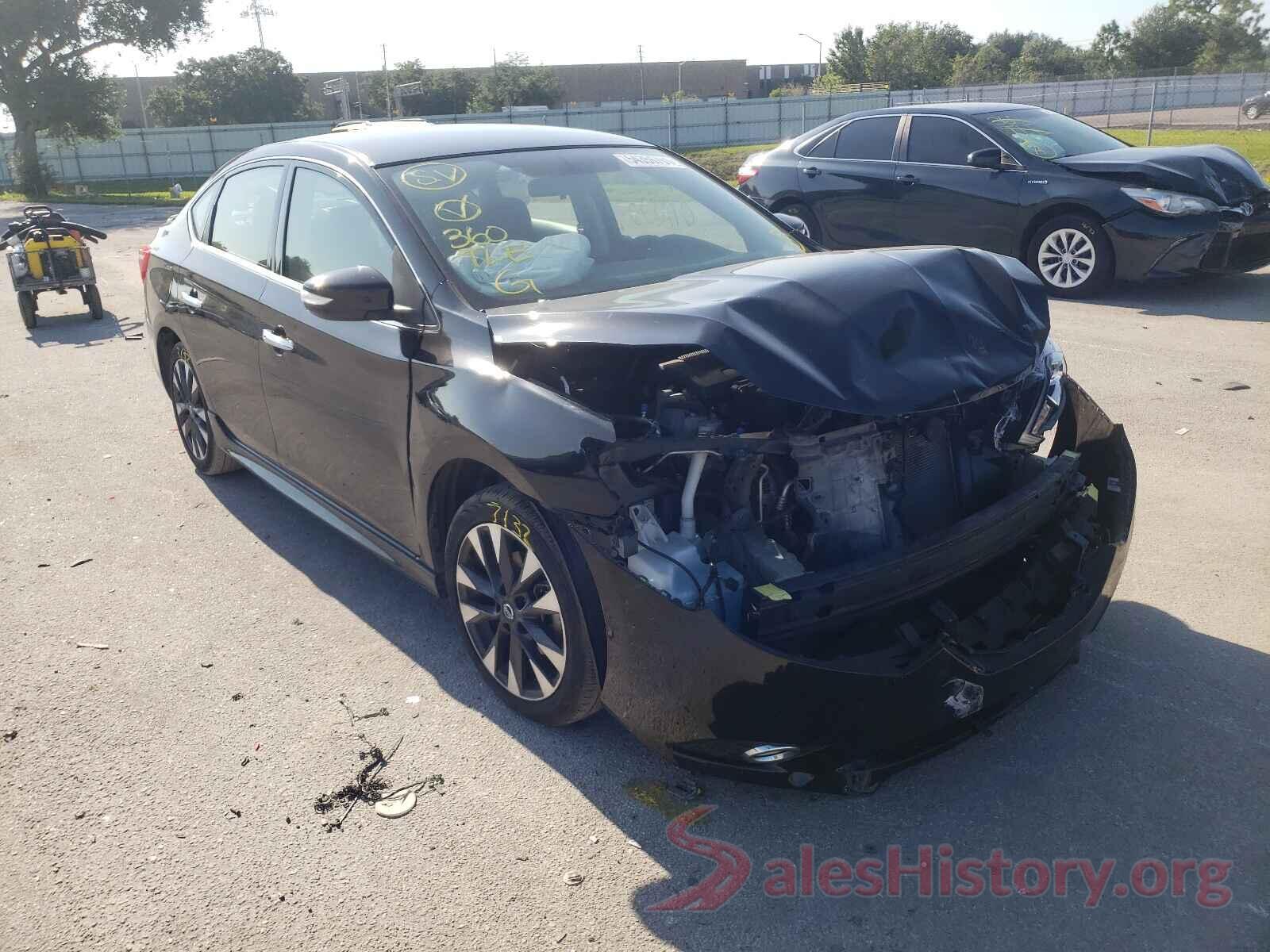 3N1AB7AP4HY258593 2017 NISSAN SENTRA