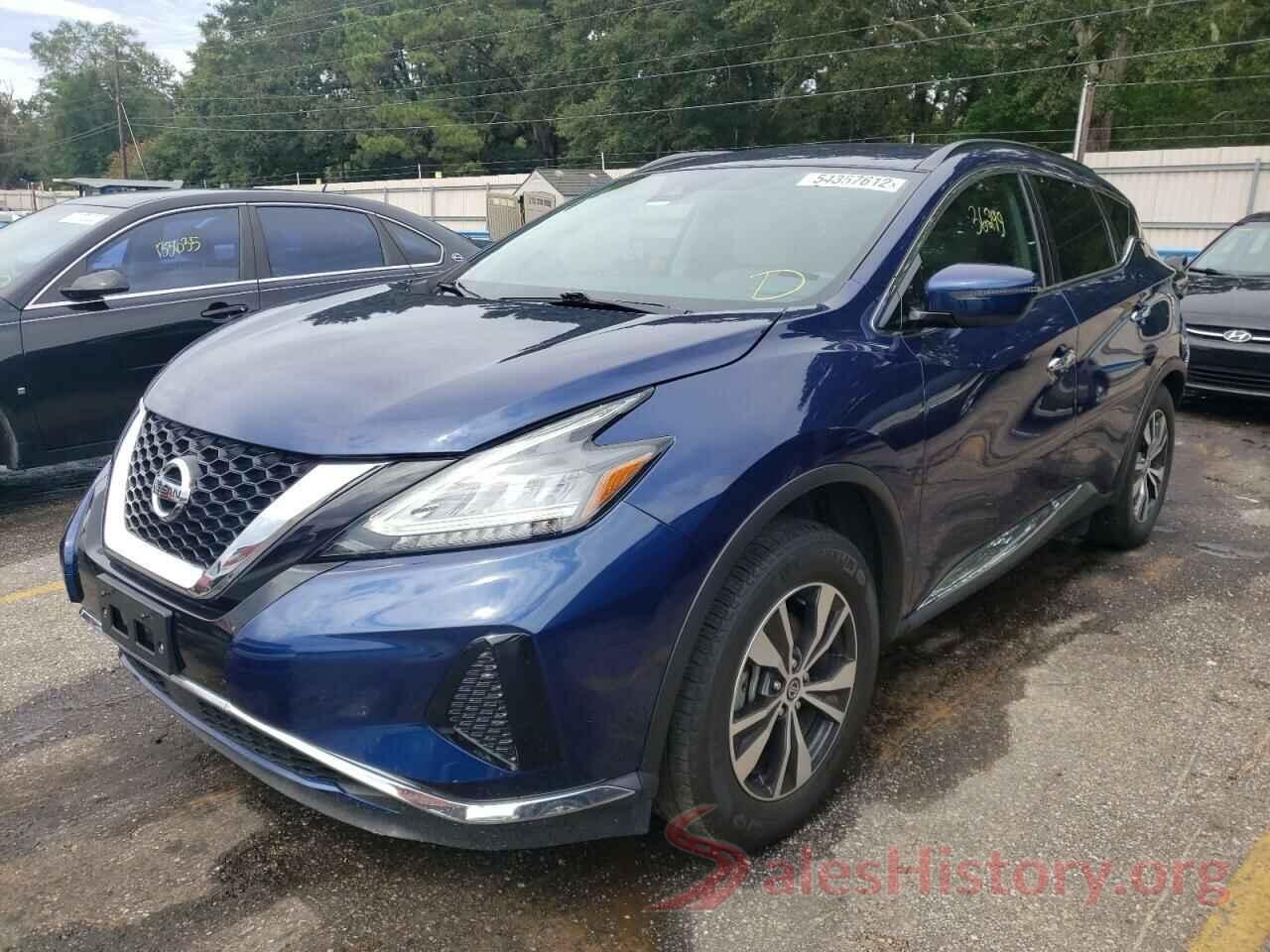 5N1AZ2BJ5LN101372 2020 NISSAN MURANO