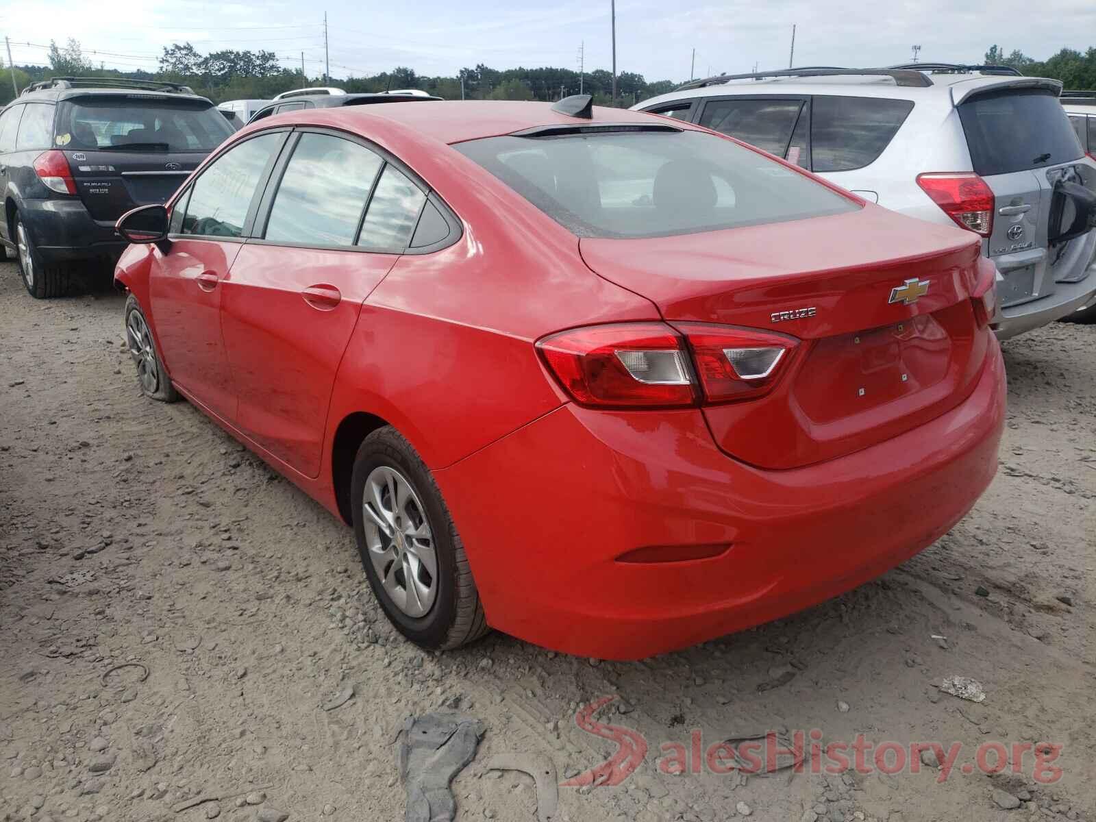 1G1BJ5SM5K7104604 2019 CHEVROLET CRUZE