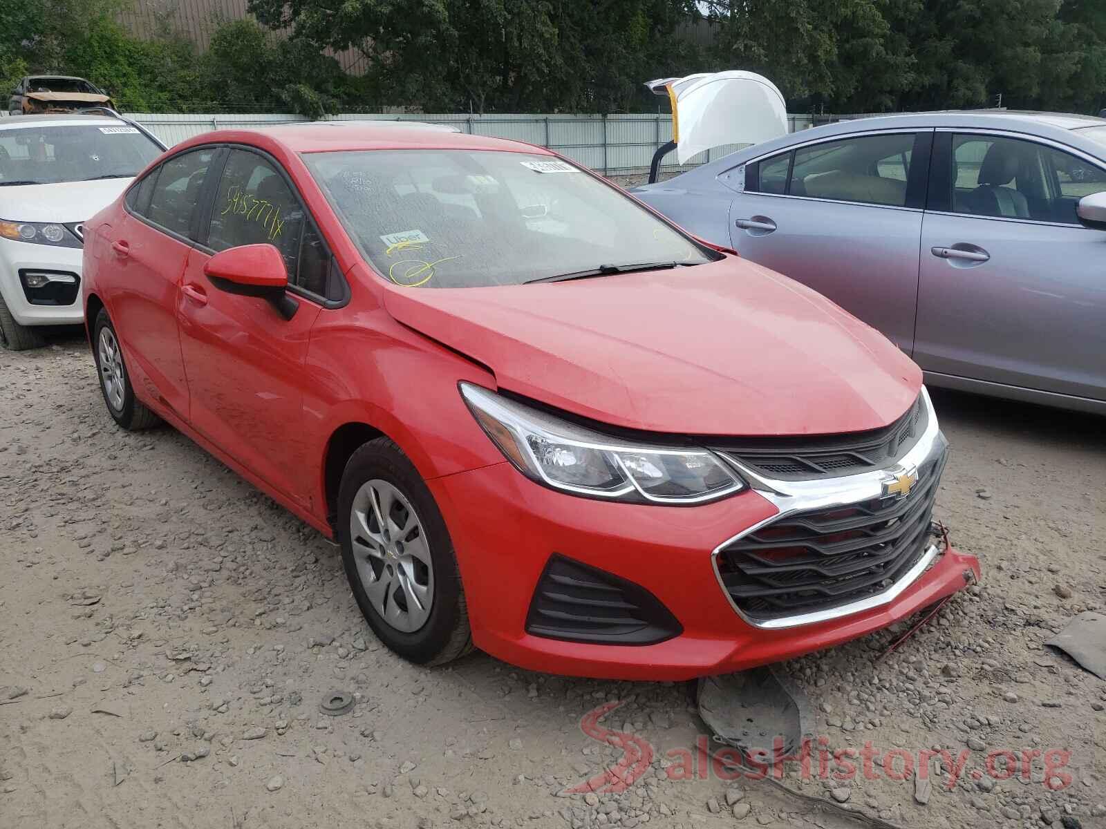 1G1BJ5SM5K7104604 2019 CHEVROLET CRUZE