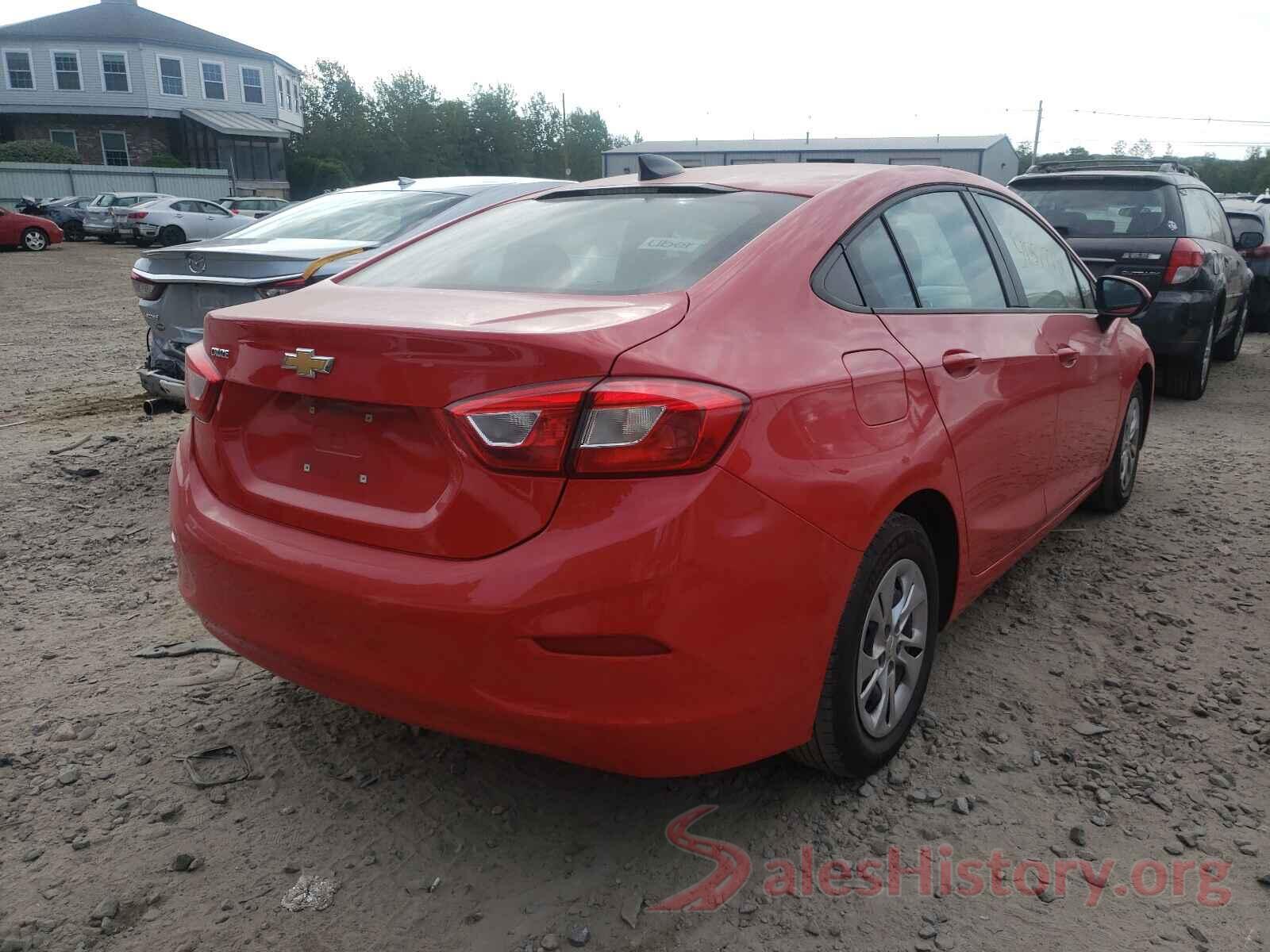 1G1BJ5SM5K7104604 2019 CHEVROLET CRUZE