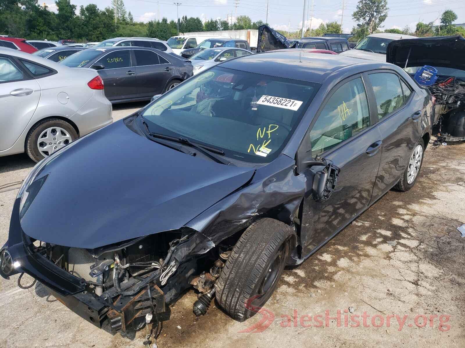 2T1BURHE1HC827301 2017 TOYOTA COROLLA