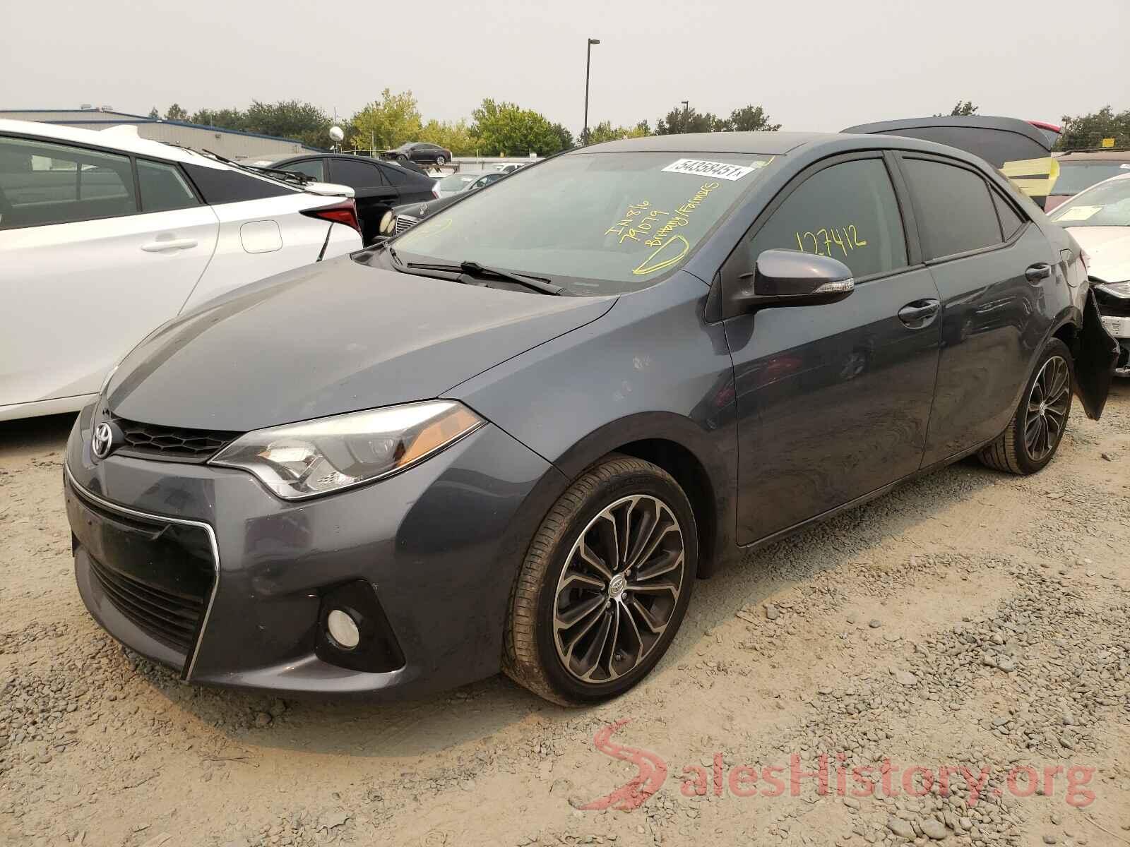 5YFBURHE2GP402751 2016 TOYOTA COROLLA