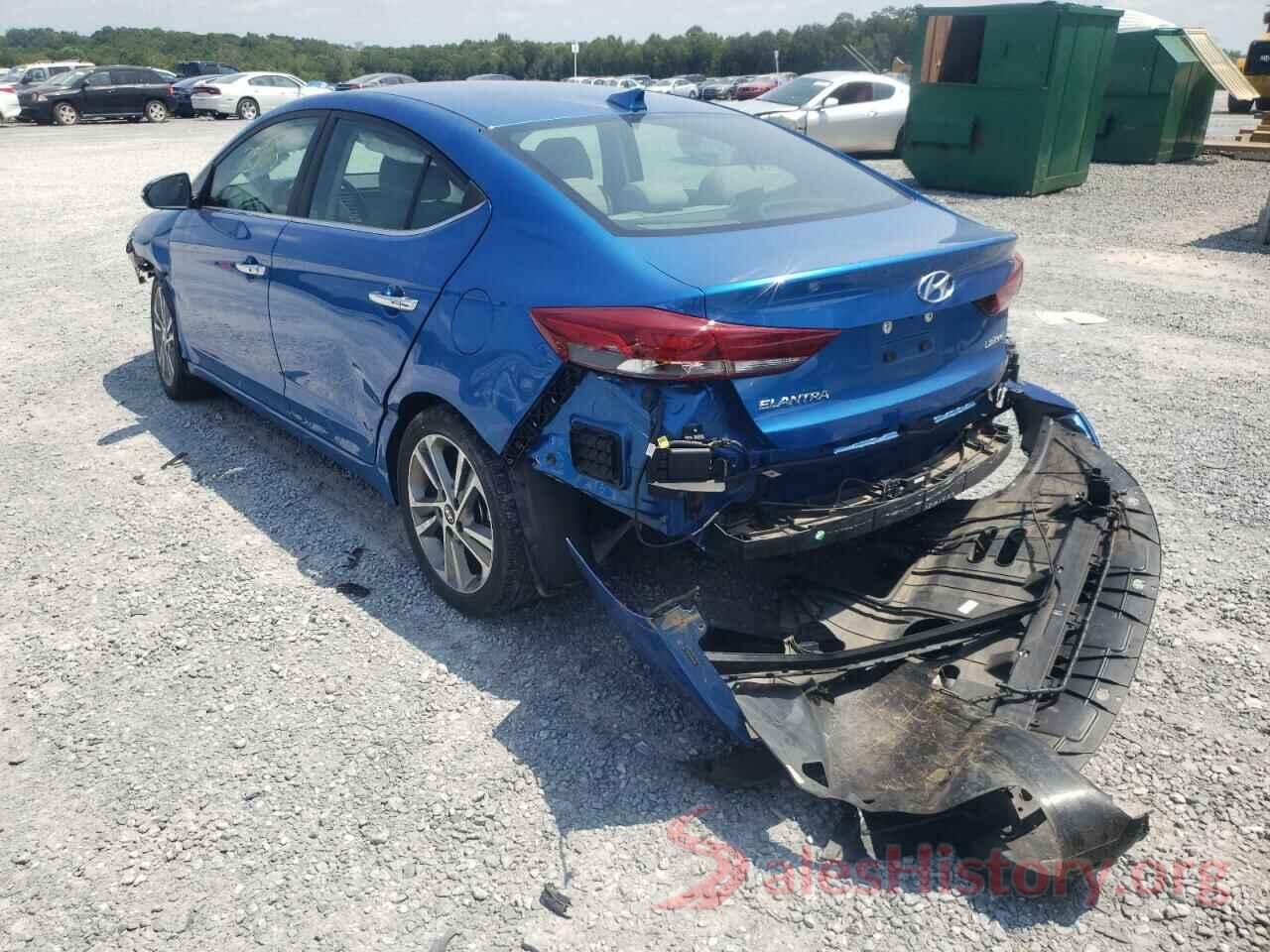 5NPD84LF0HH069609 2017 HYUNDAI ELANTRA