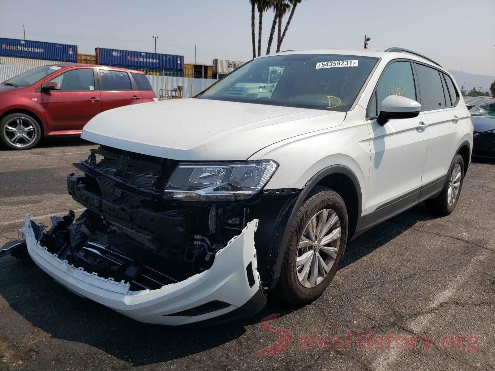 3VV1B7AX9KM133845 2019 VOLKSWAGEN TIGUAN