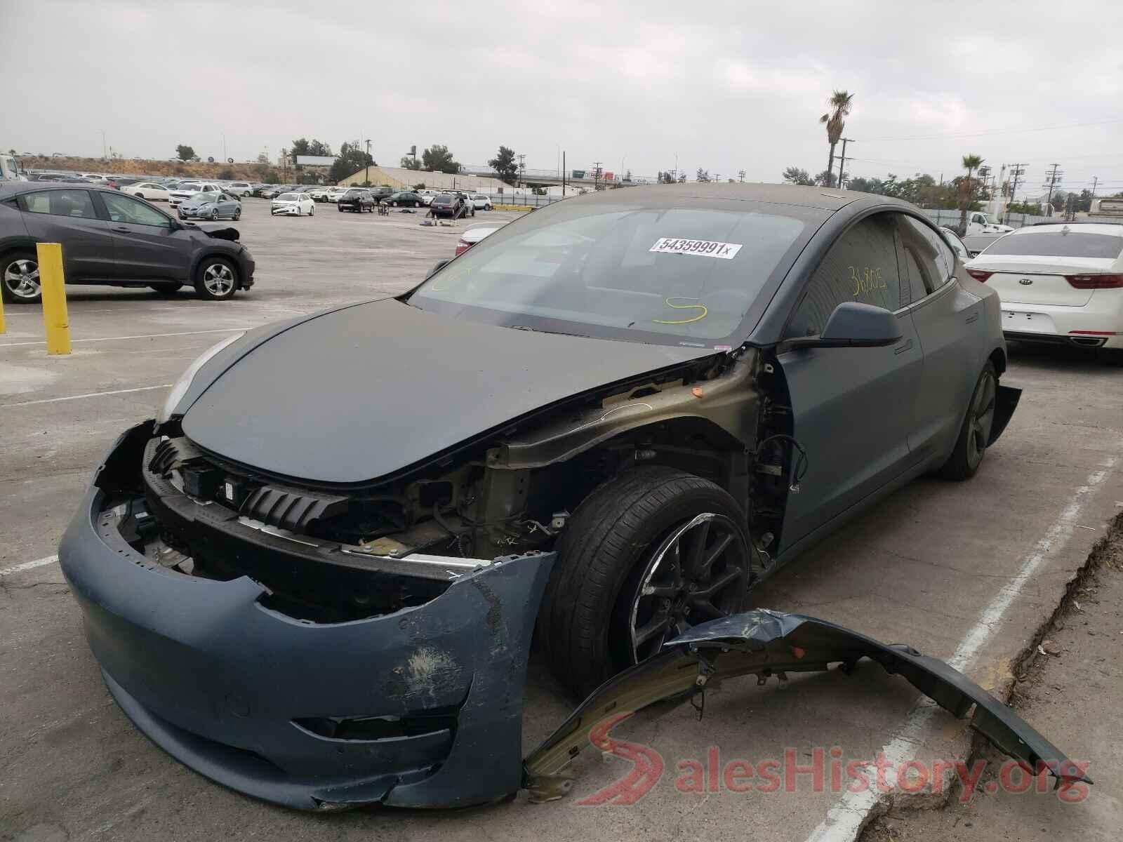 5YJ3E1EA3JF043532 2018 TESLA MODEL 3