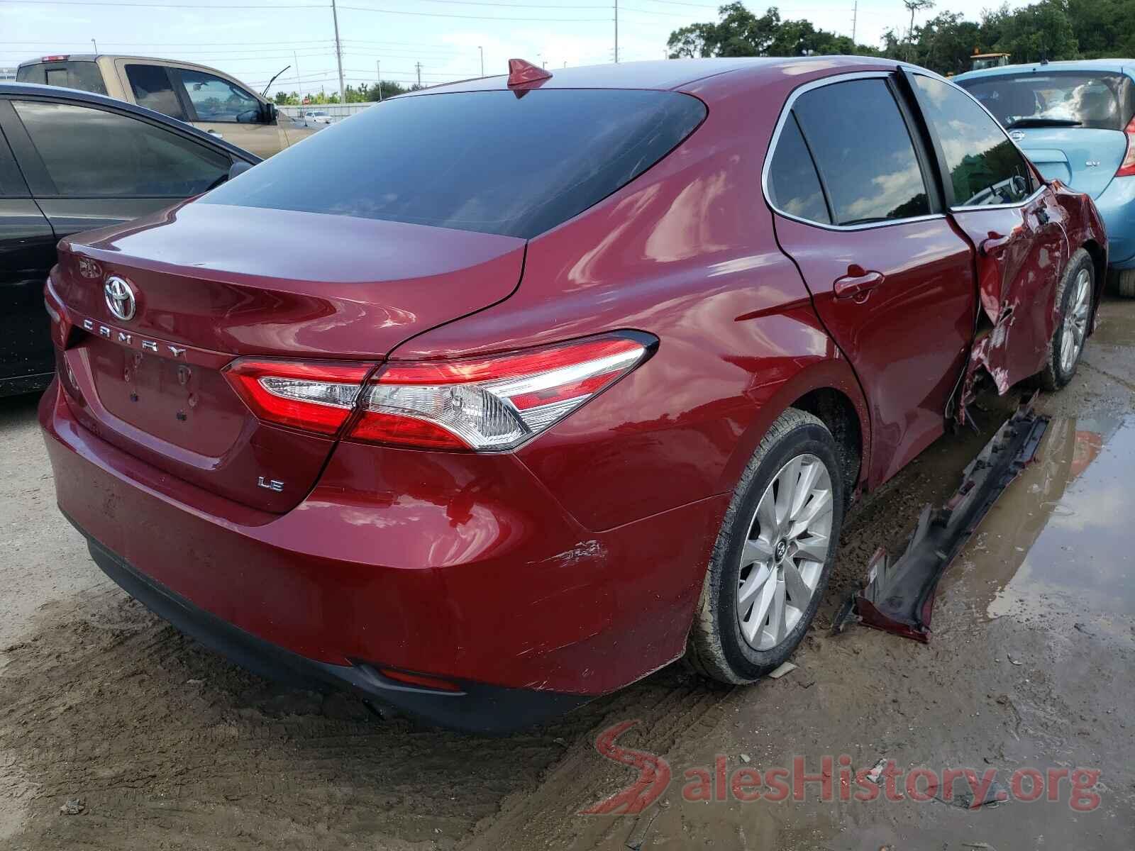 4T1B11HK8KU262230 2019 TOYOTA CAMRY