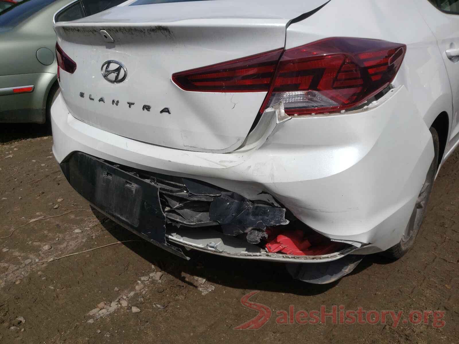 5NPD84LF7KH490119 2019 HYUNDAI ELANTRA