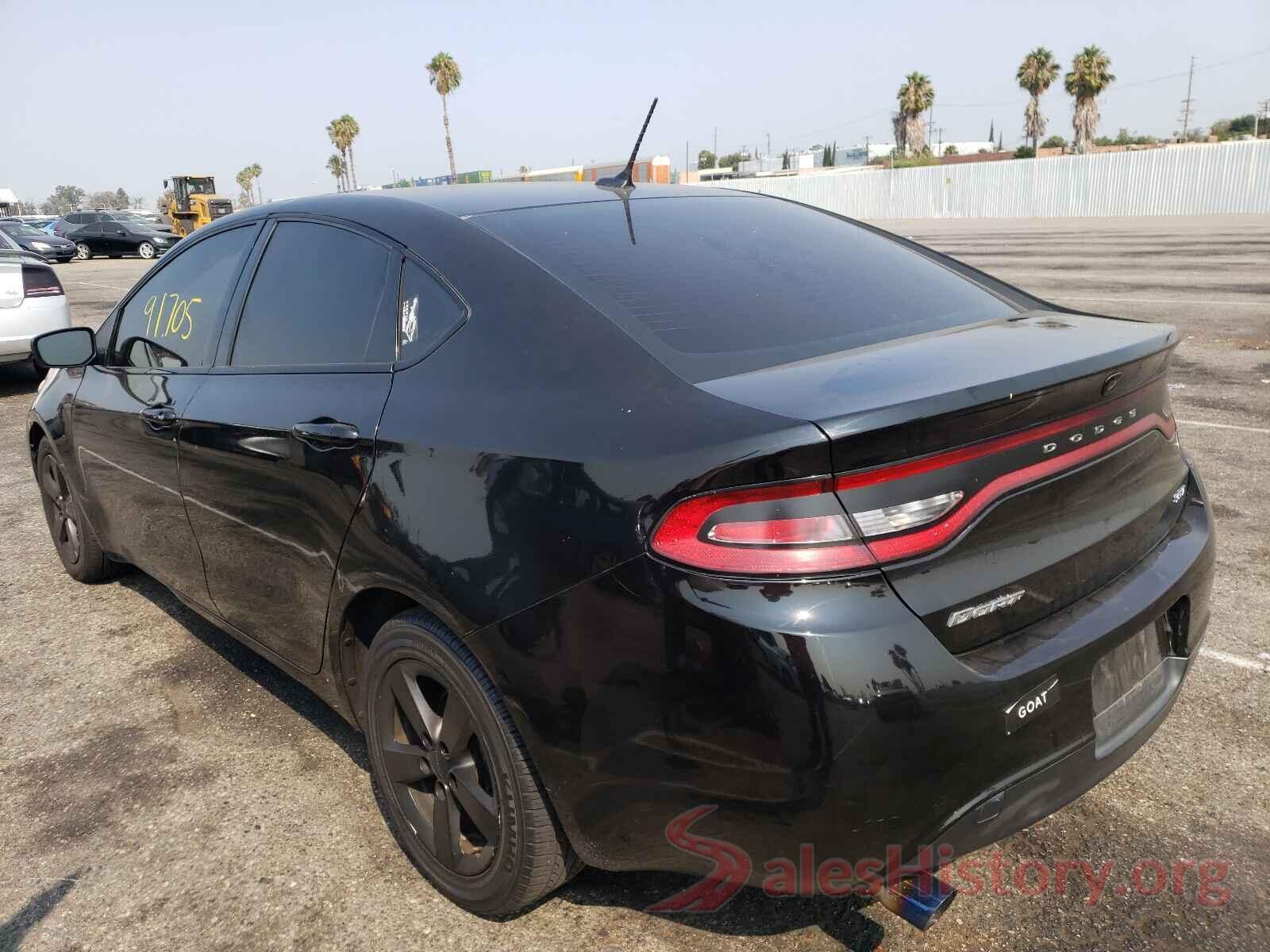 1C3CDFBB4GD701649 2016 DODGE DART