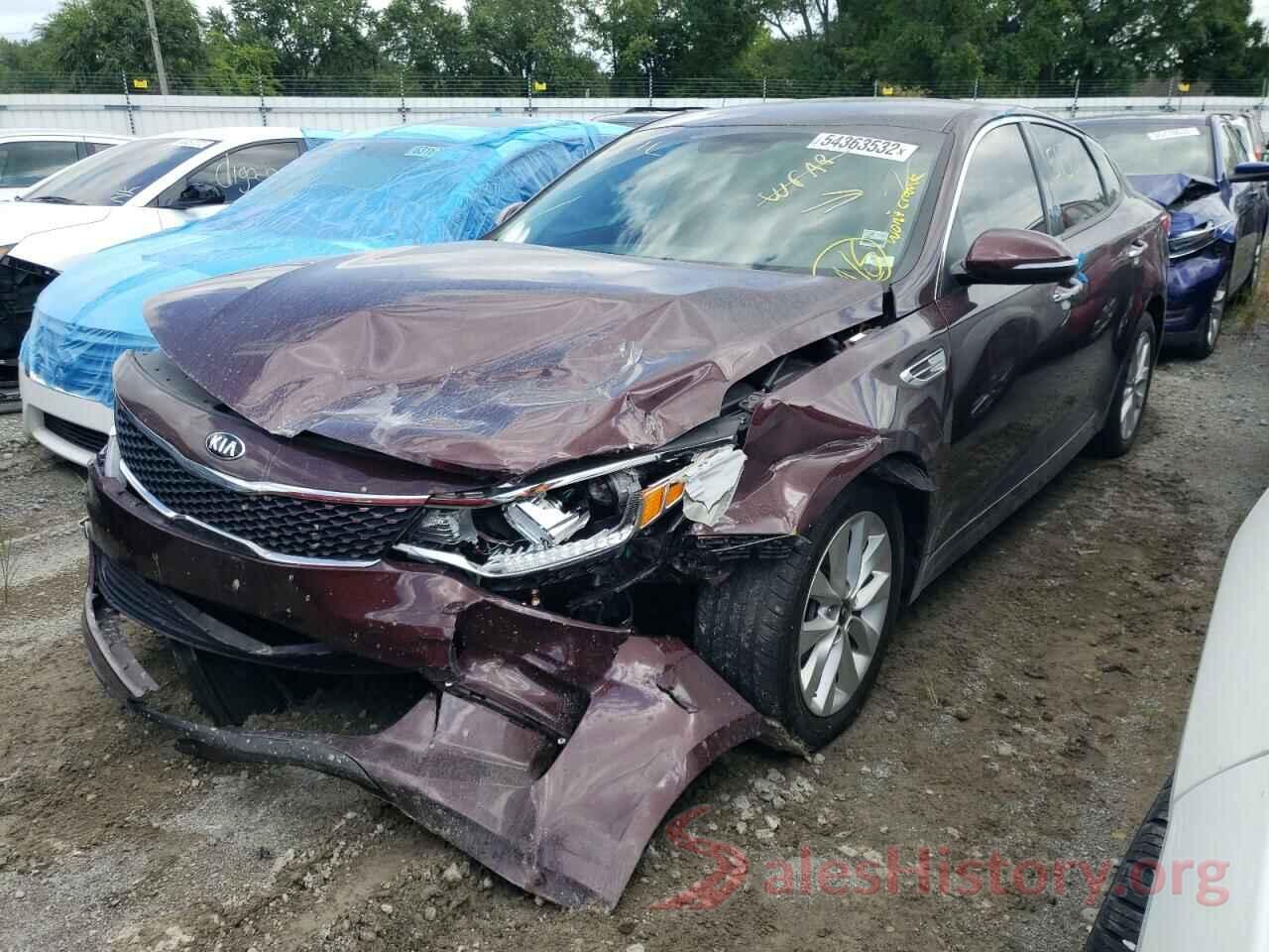 5XXGU4L33JG243043 2018 KIA OPTIMA