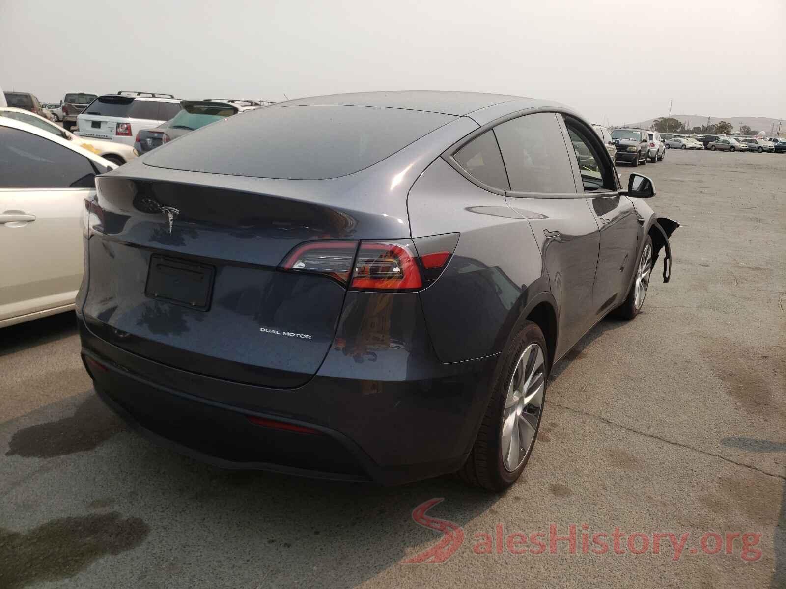 5YJYGDEE8MF087387 2021 TESLA MODEL Y