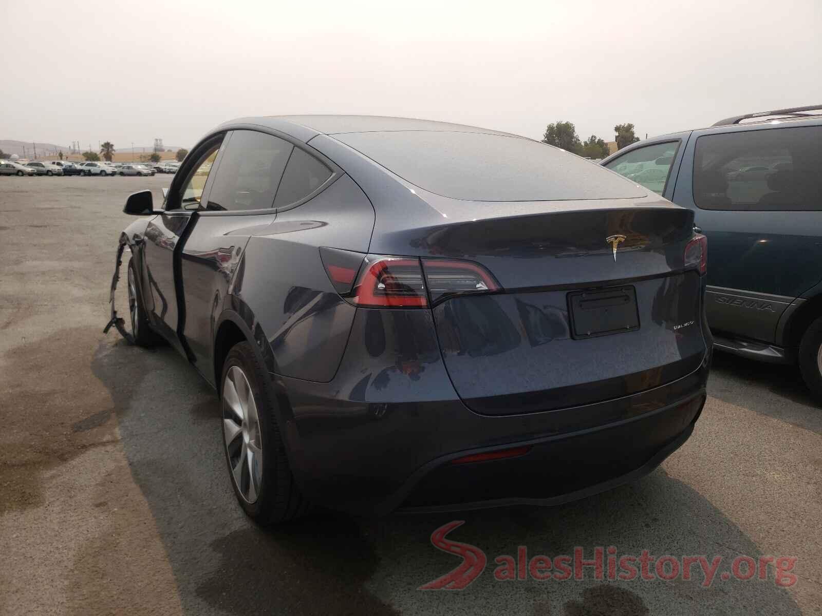 5YJYGDEE8MF087387 2021 TESLA MODEL Y