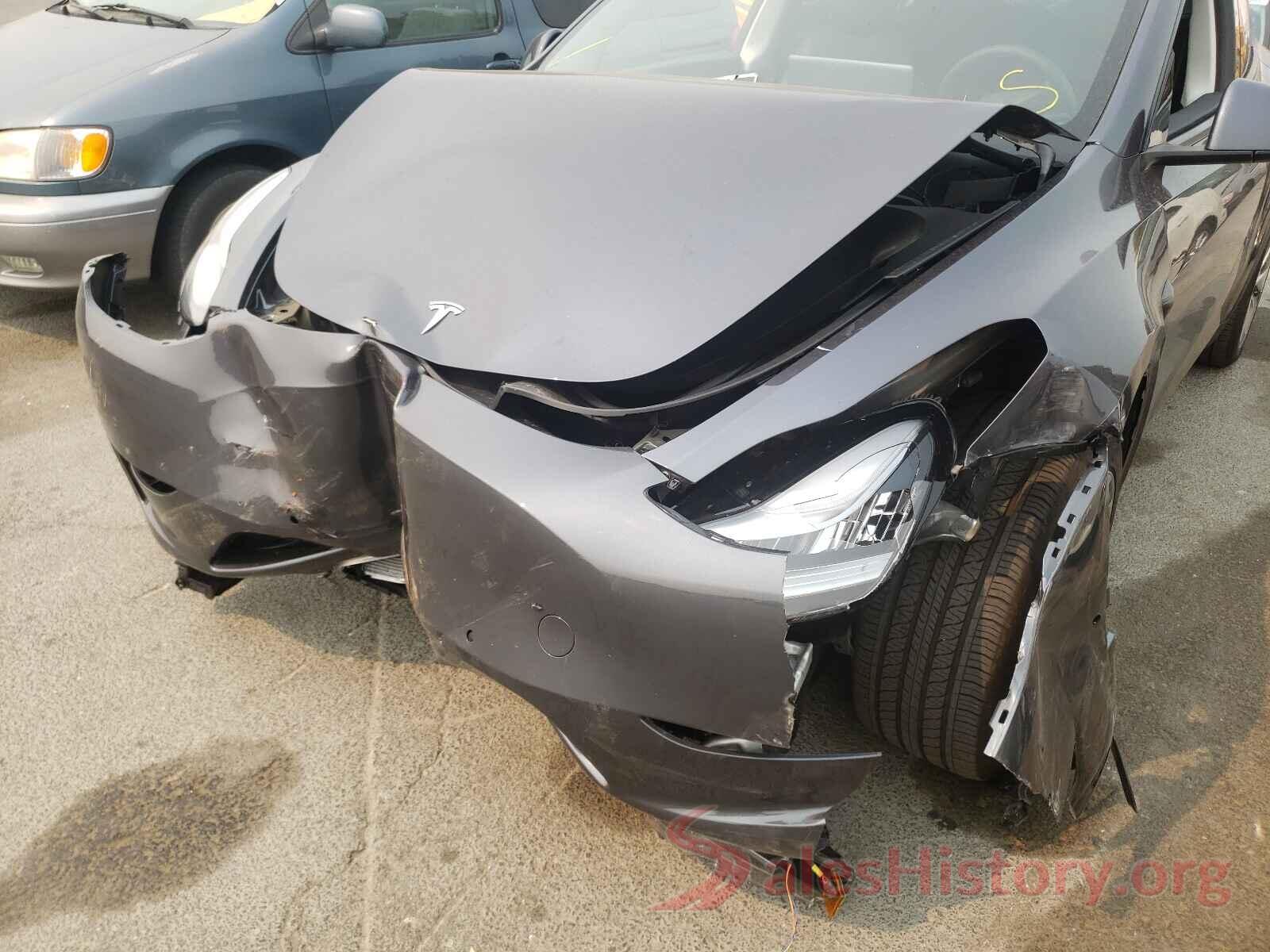 5YJYGDEE8MF087387 2021 TESLA MODEL Y