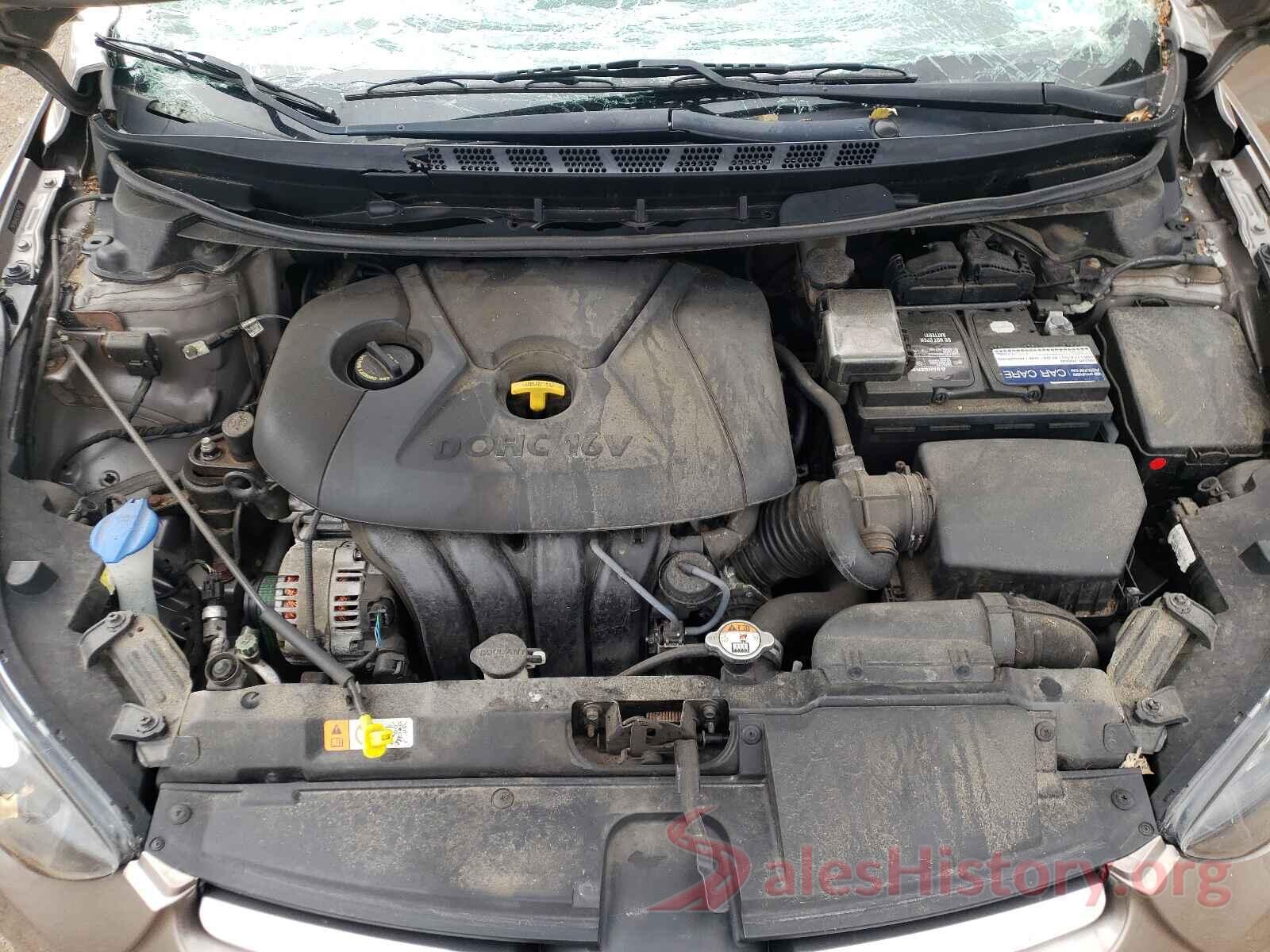 5NPDH4AE4GH667243 2016 HYUNDAI ELANTRA