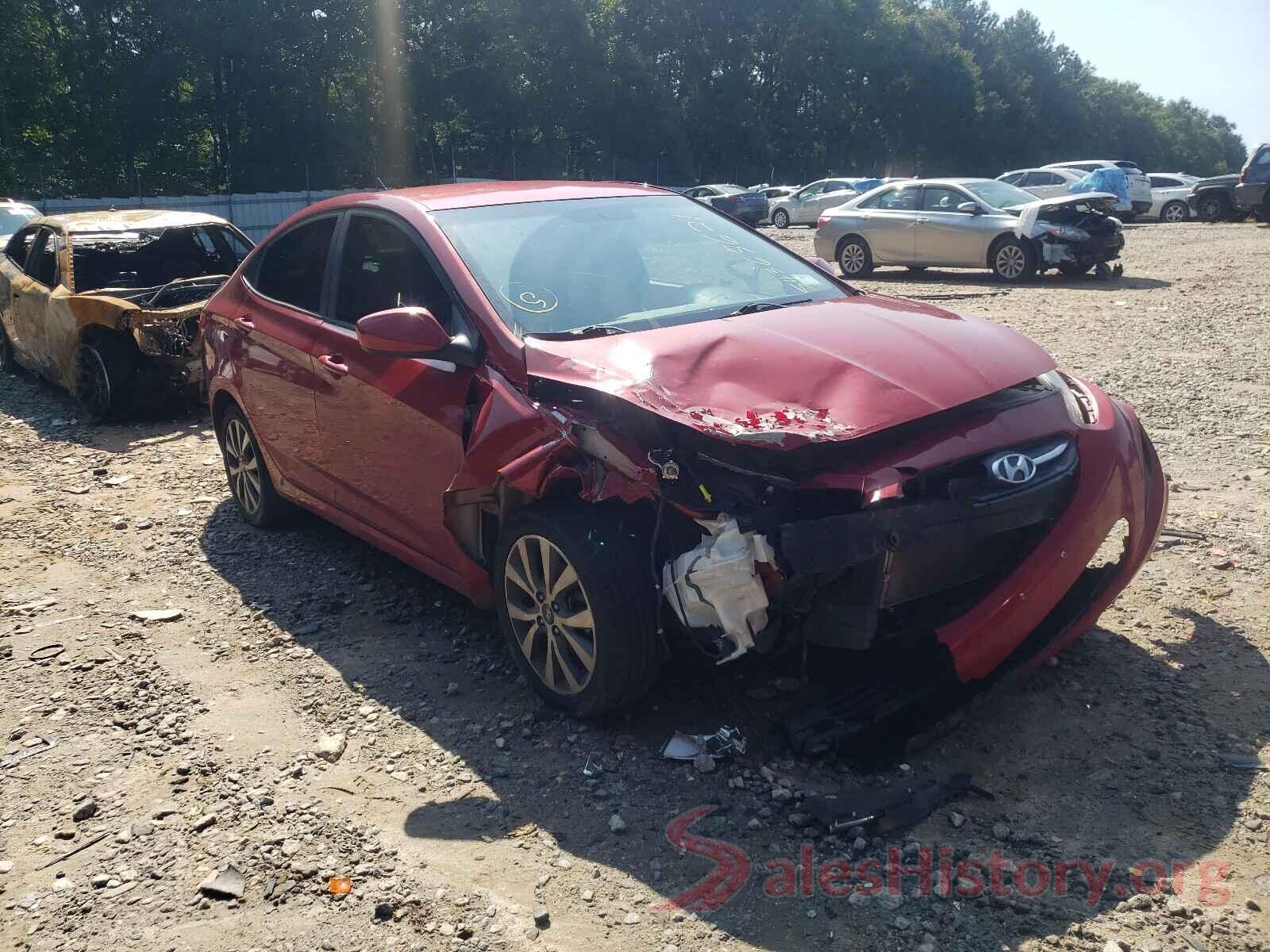 KMHCT4AEXHU376856 2017 HYUNDAI ACCENT